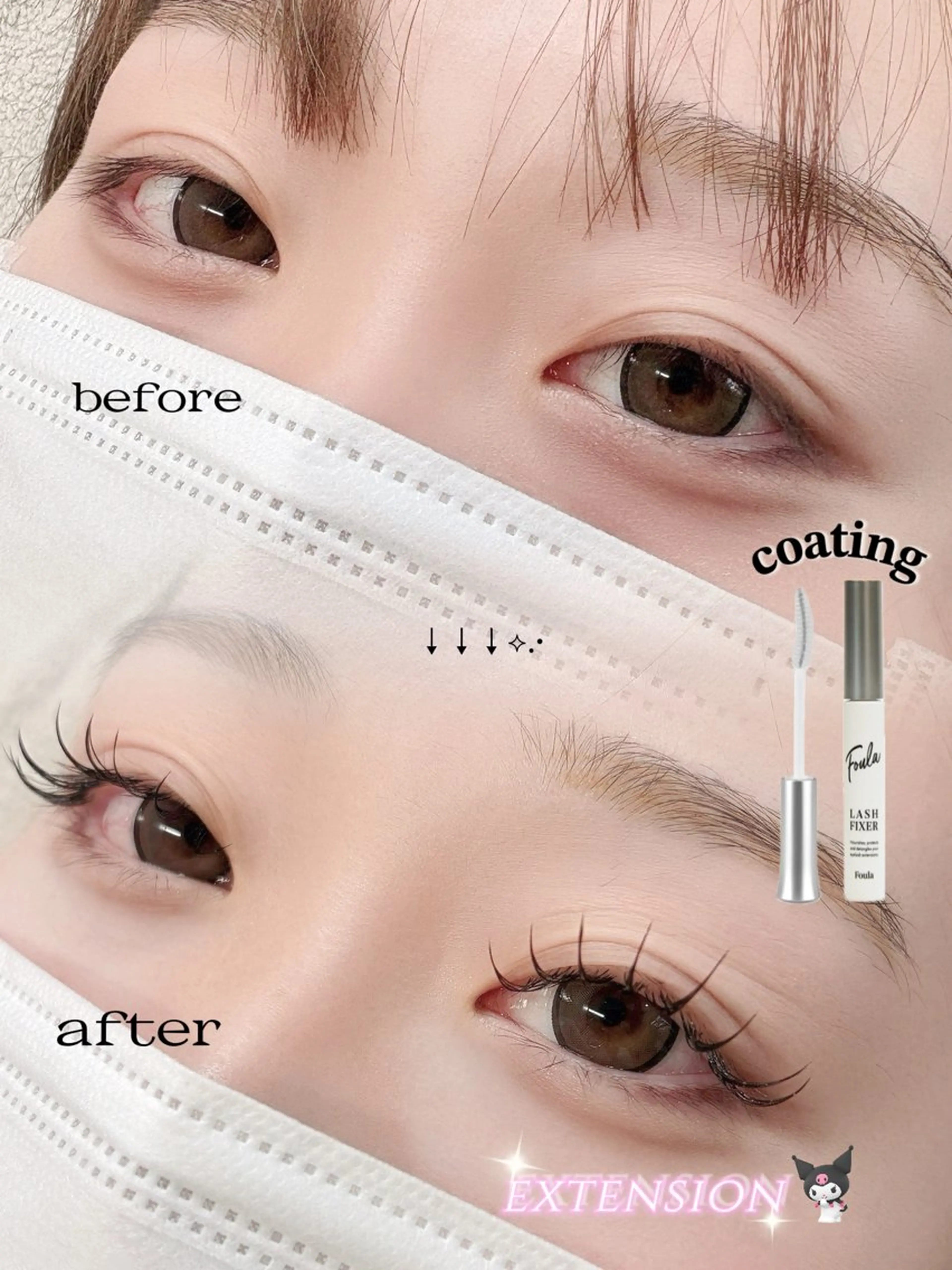 マツエク・マツパ Lucia 山下のマツエク・マツパデザイン