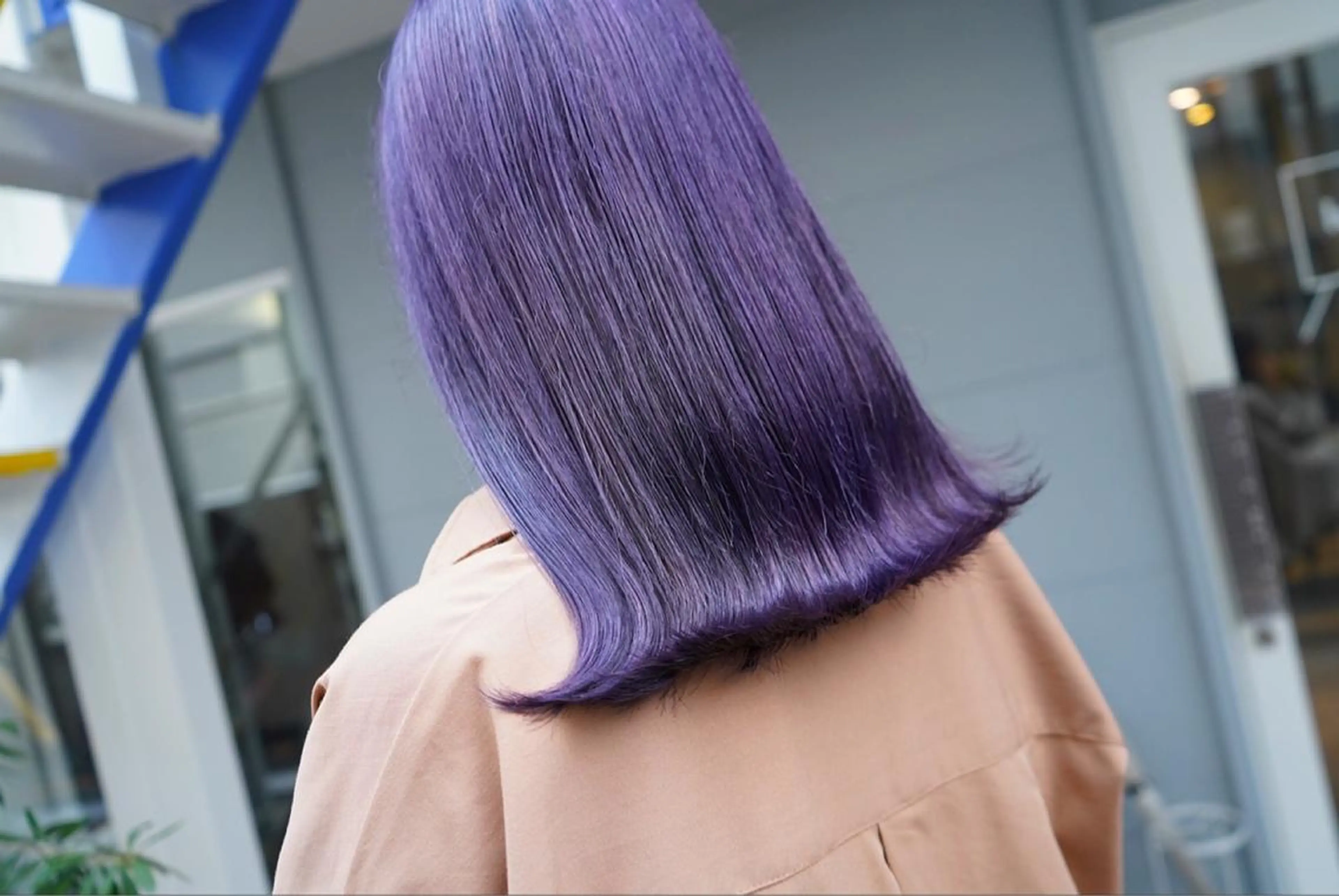 ミディアム カラー ヘアアレンジ ヘアカラー トリートメント lani 天神大名/ブリーチのヘアスタイル