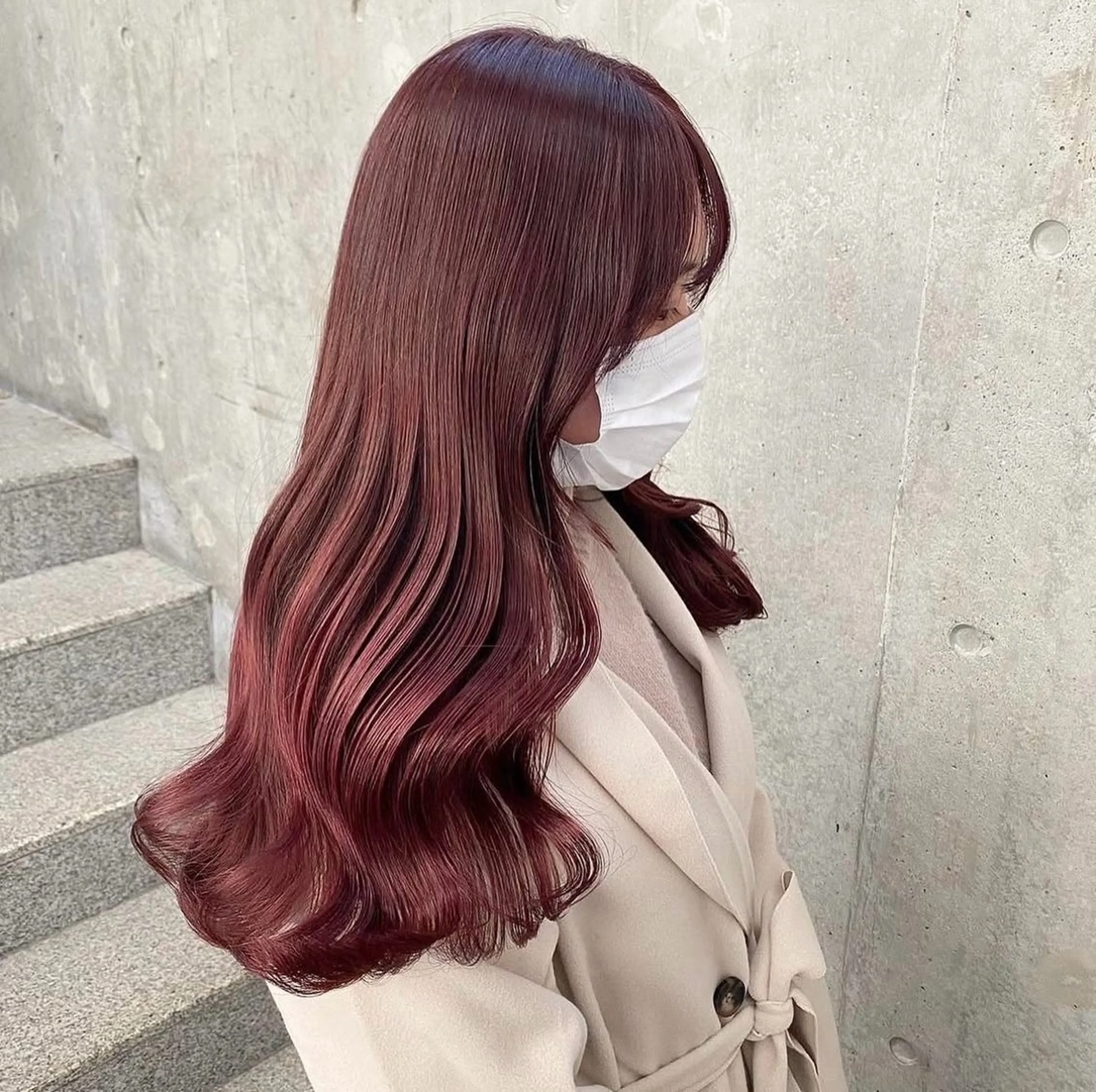 カラー 透明感うる艶カラー 🤍吉島環のヘアスタイル