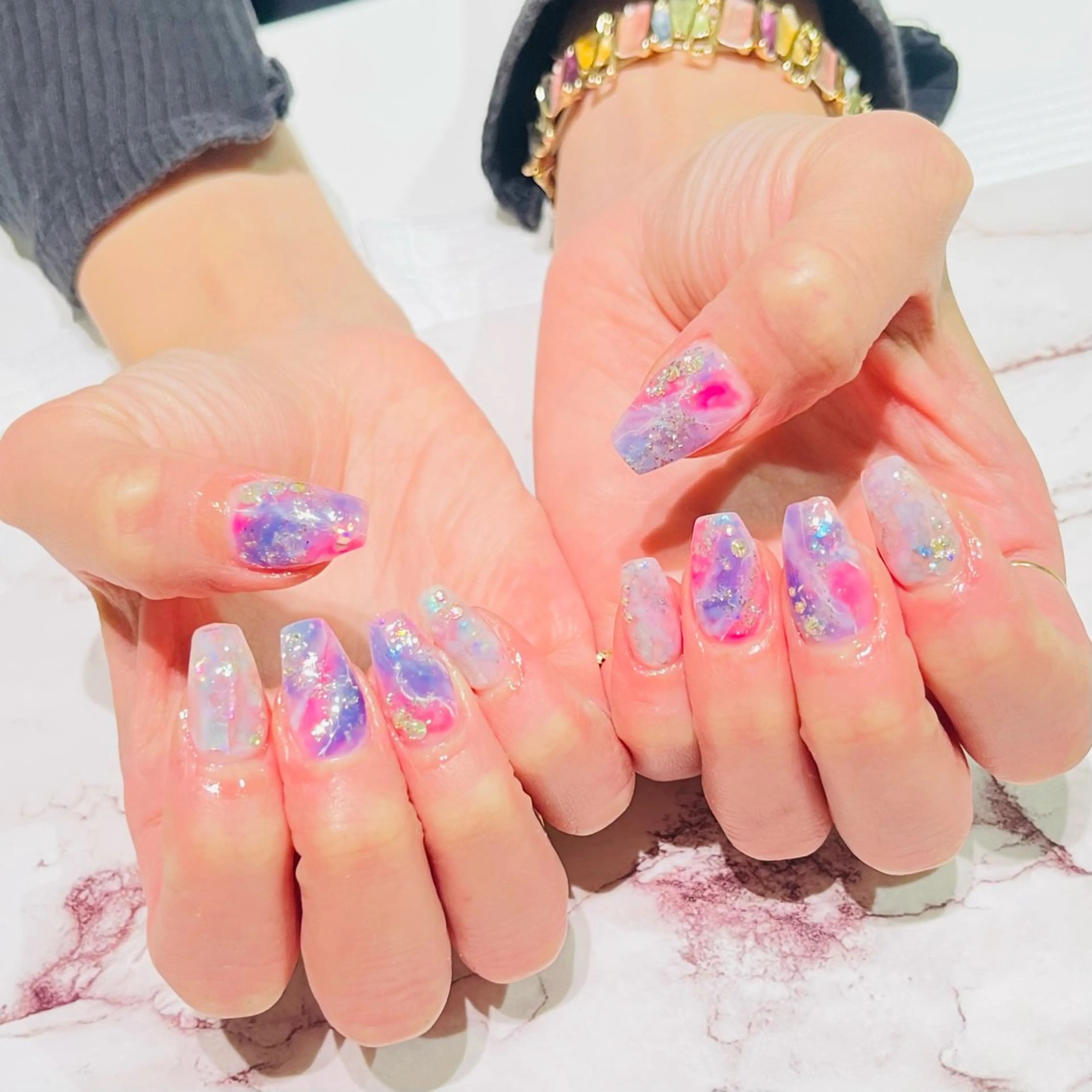 ネイル ハンドネイル Hair removal & Beauty salon Produce by Lucia所属・nail salon Luciaのネイルデザイン