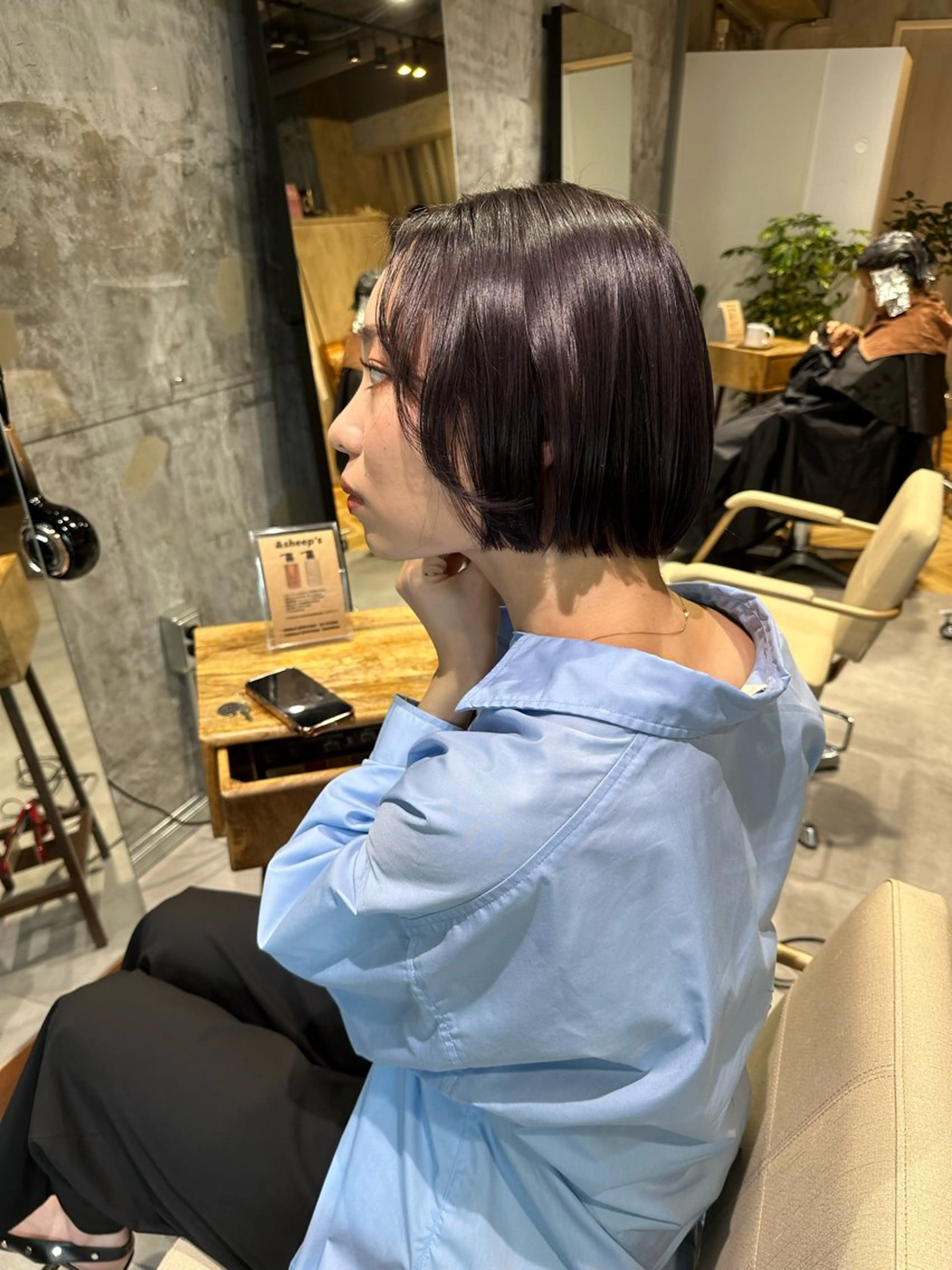 ショート カラー 相宮 優羽のヘアスタイル