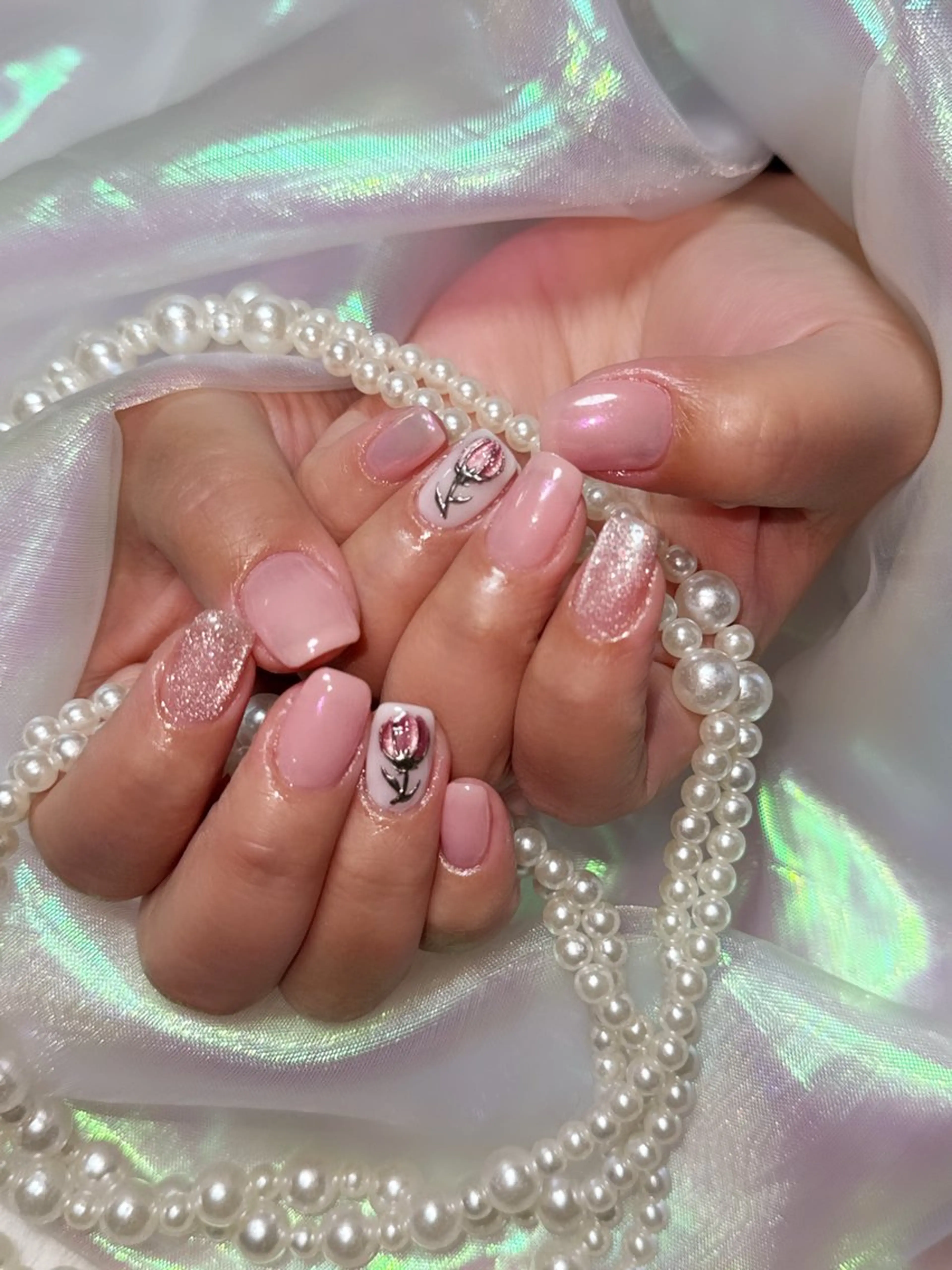 ネイル マグネットネイル Nail Land Pilinaのネイルデザイン