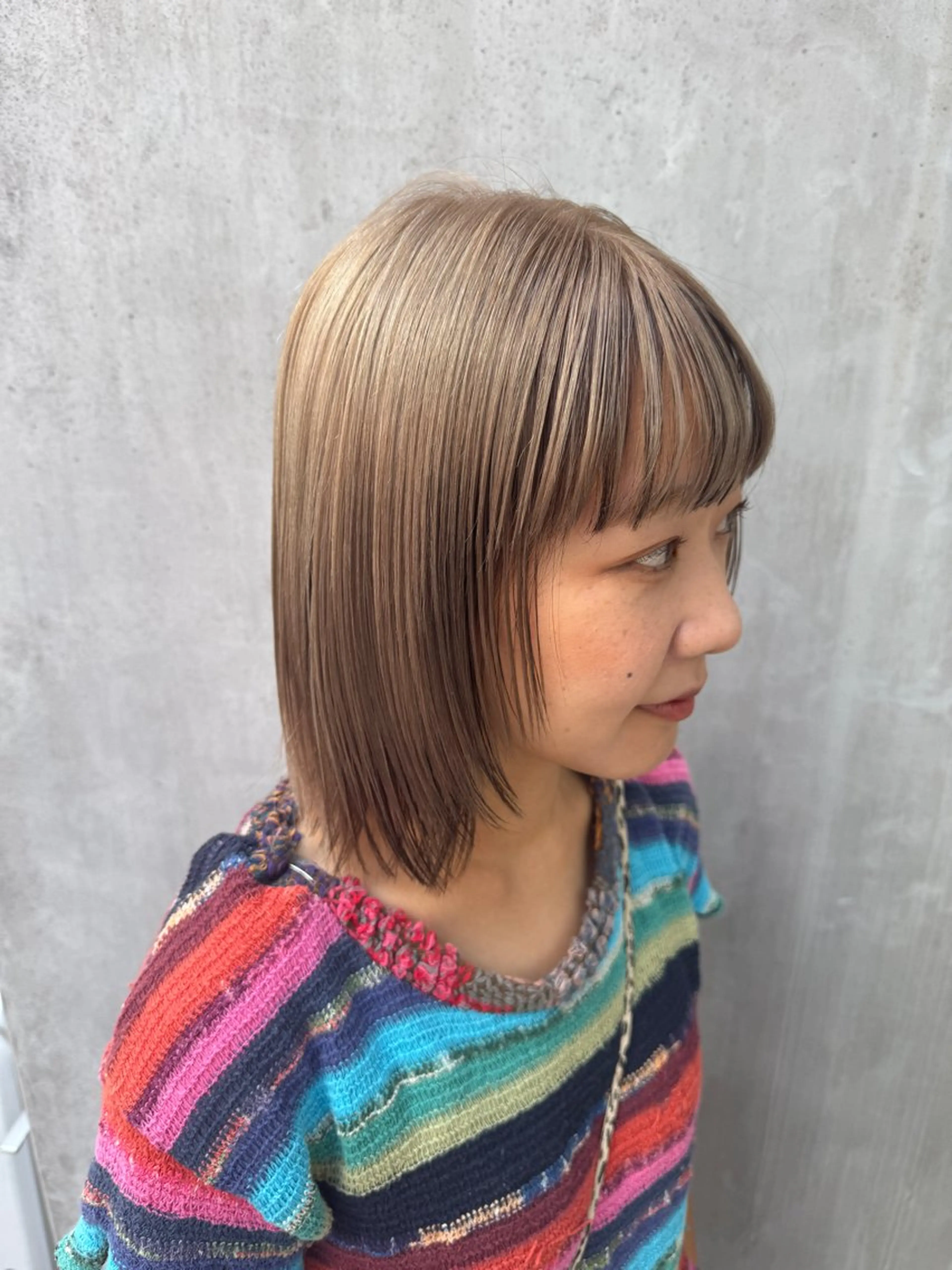 ショート カラー ヘアカラー ⭐️DAISUKE /メンズ/パーマのヘアスタイル