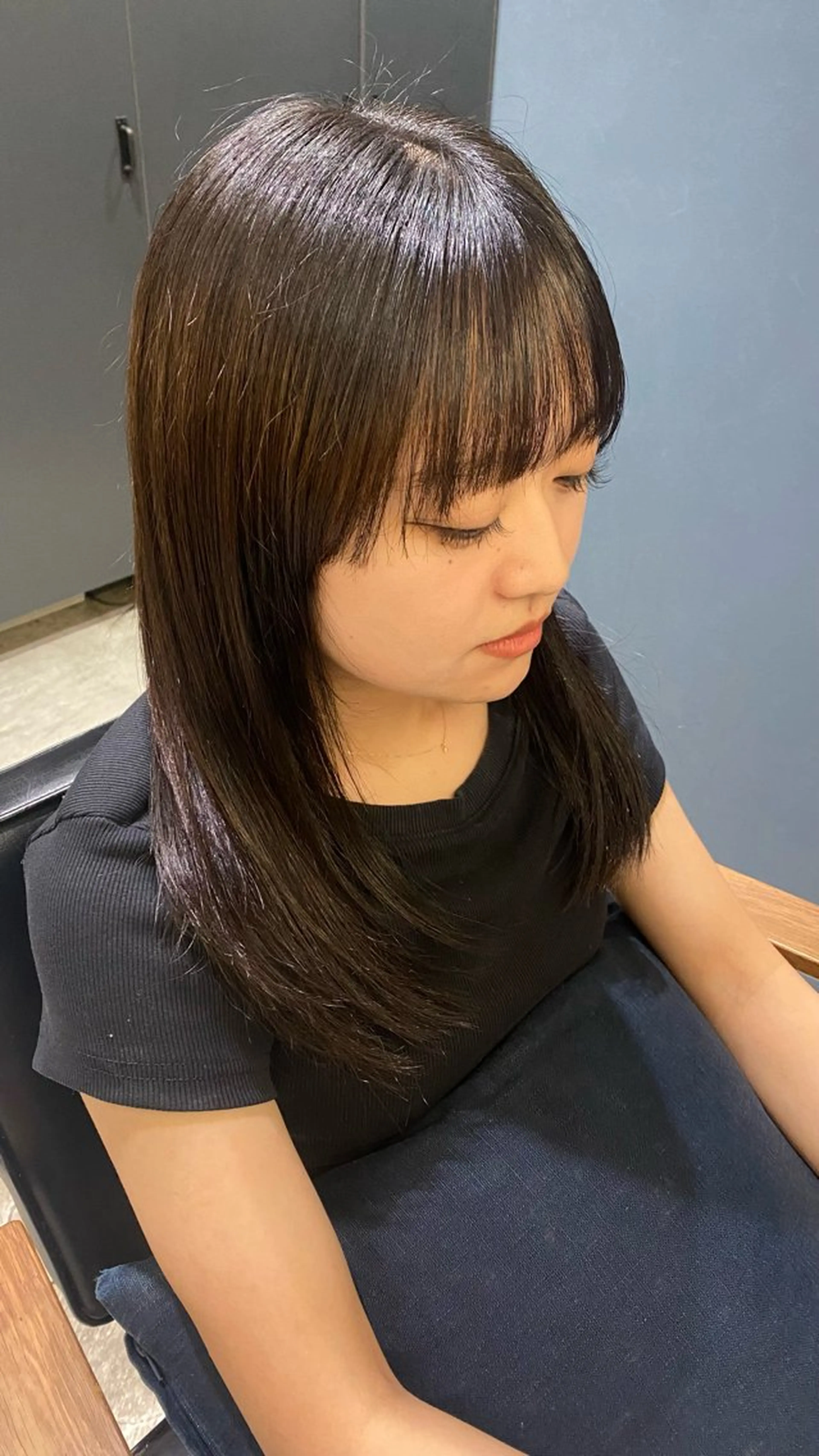 セミロング hygge 〜hair works〜所属・寺本 心のヘアスタイル