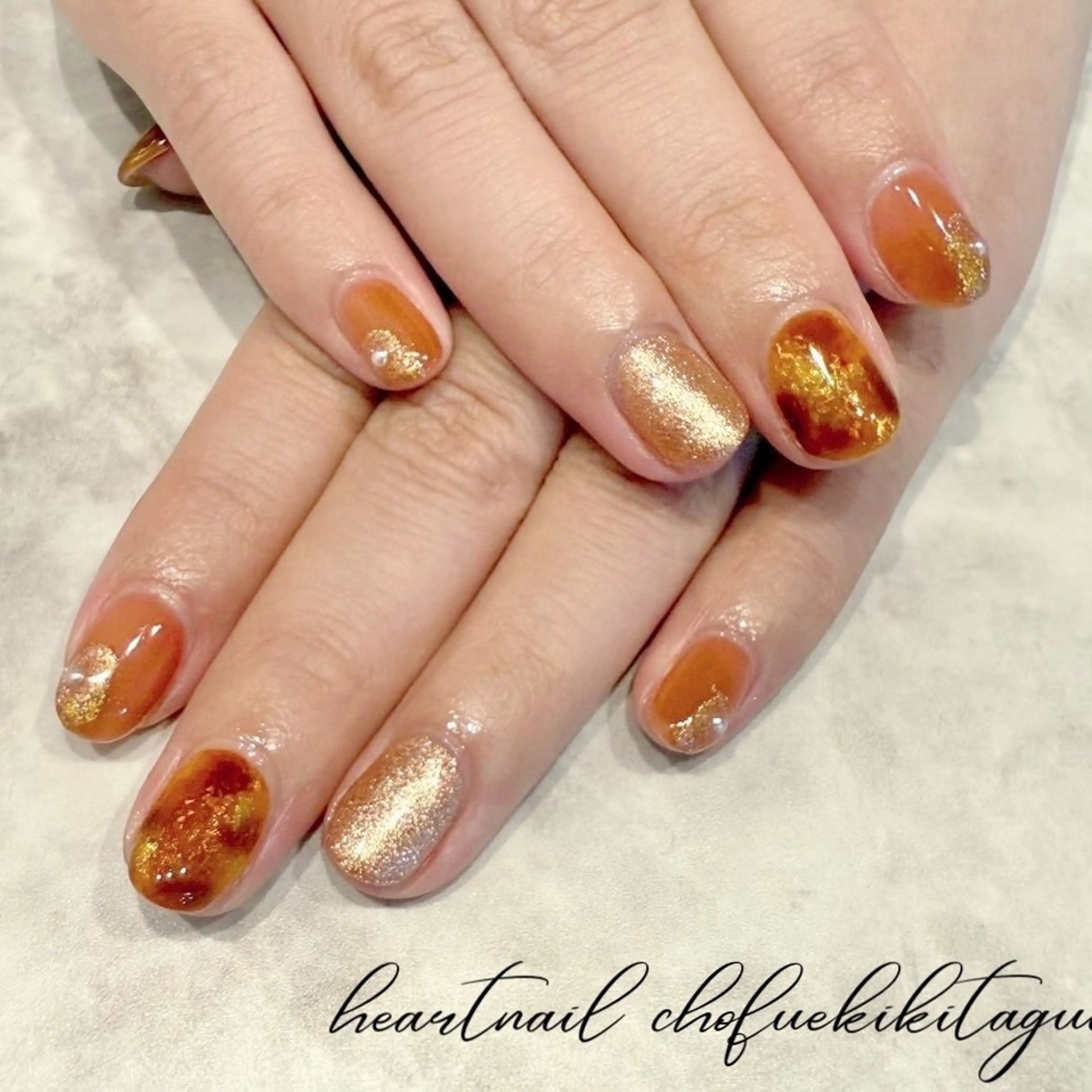 ネイル ハンドネイル はあとねいる武蔵小金井店所属・Heart nail  Yuka💎のネイルデザイン