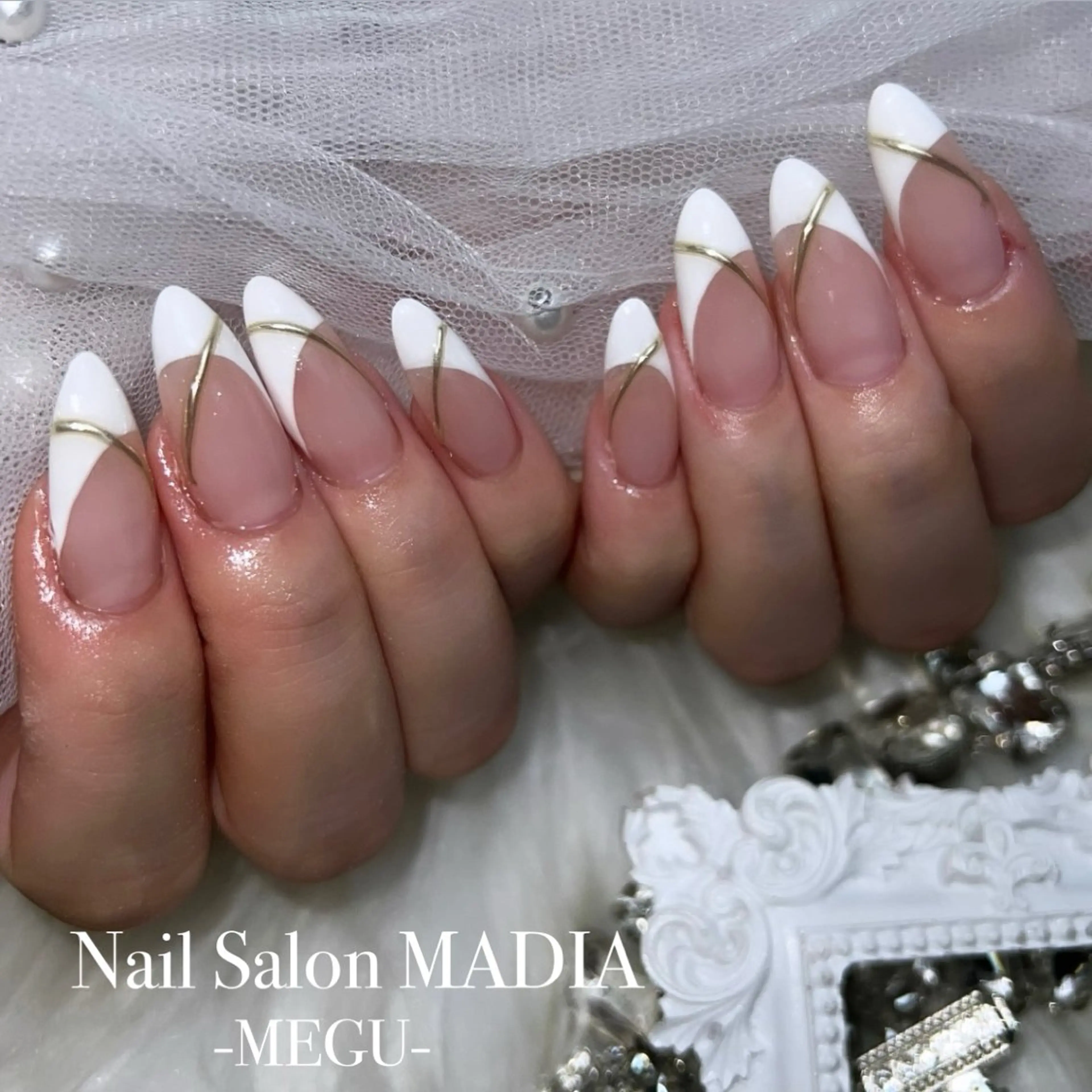 ネイル MADIA藤沢所属・MADIA MEGUのネイルデザイン