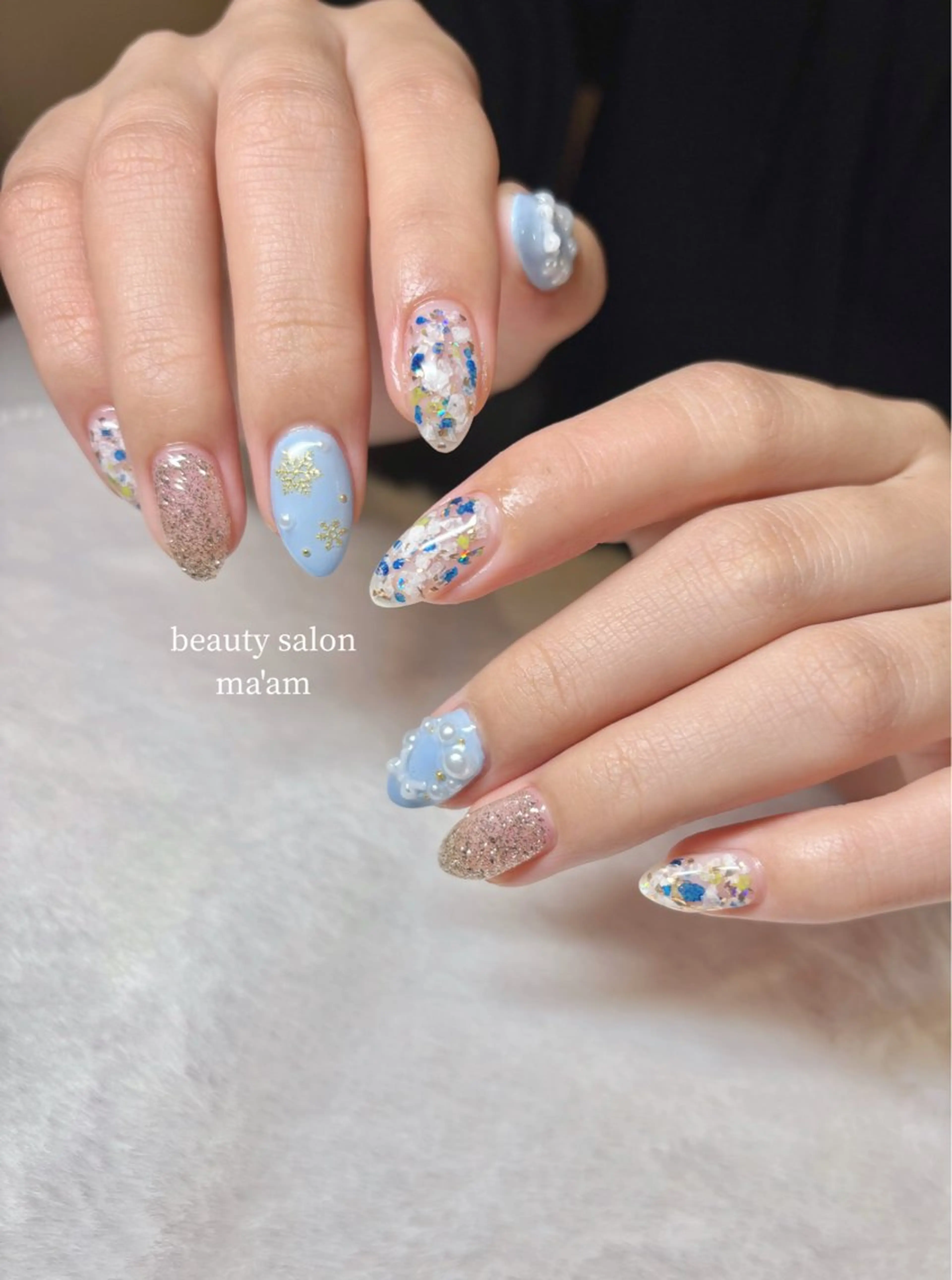 ネイル ハンドネイル beauty salon ma'am所属・chihiro 小路ネイルのネイルデザイン