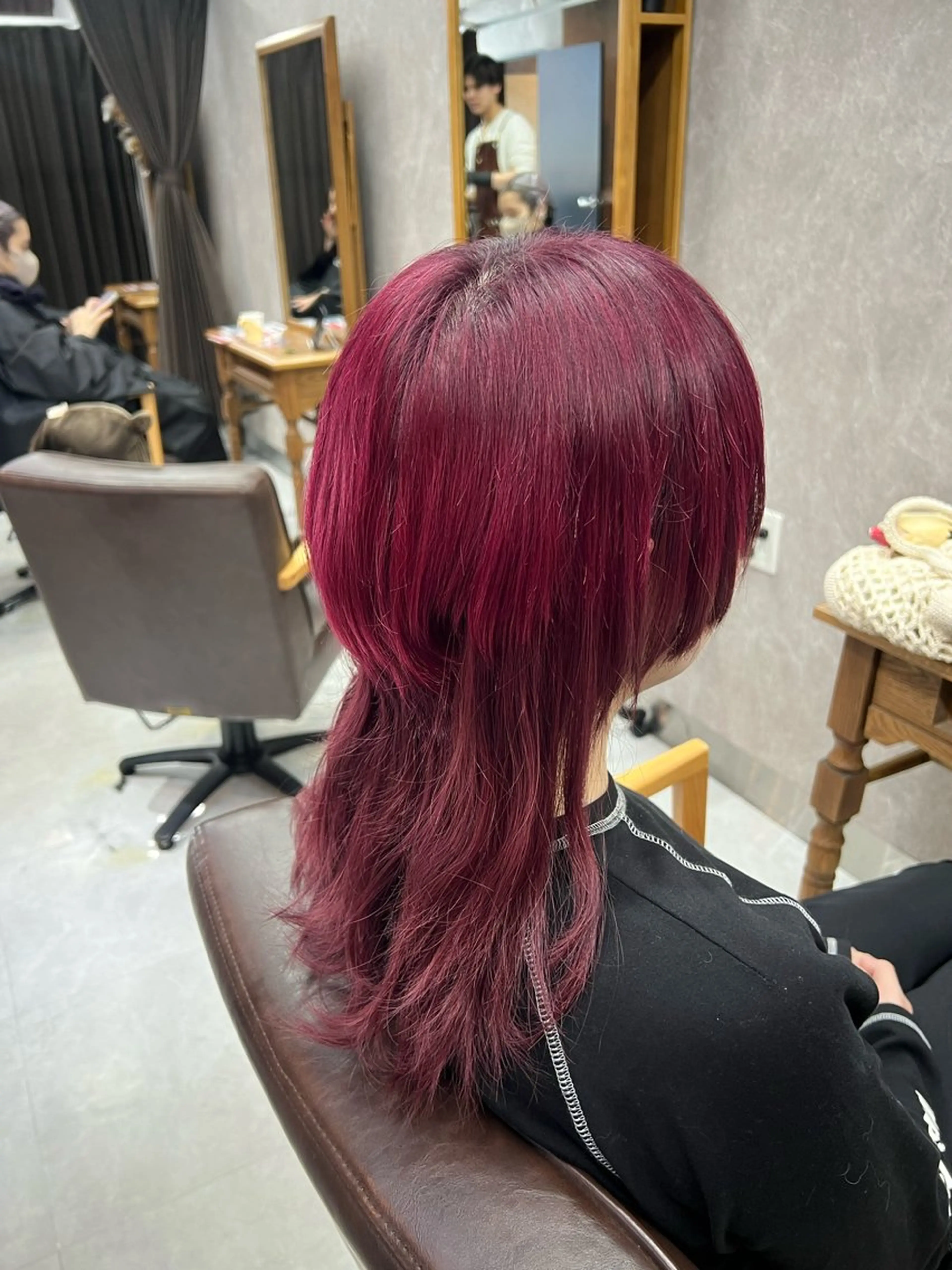 ロング ヘアカラー トリートメント ヘアセット colore🌟 凜のヘアスタイル