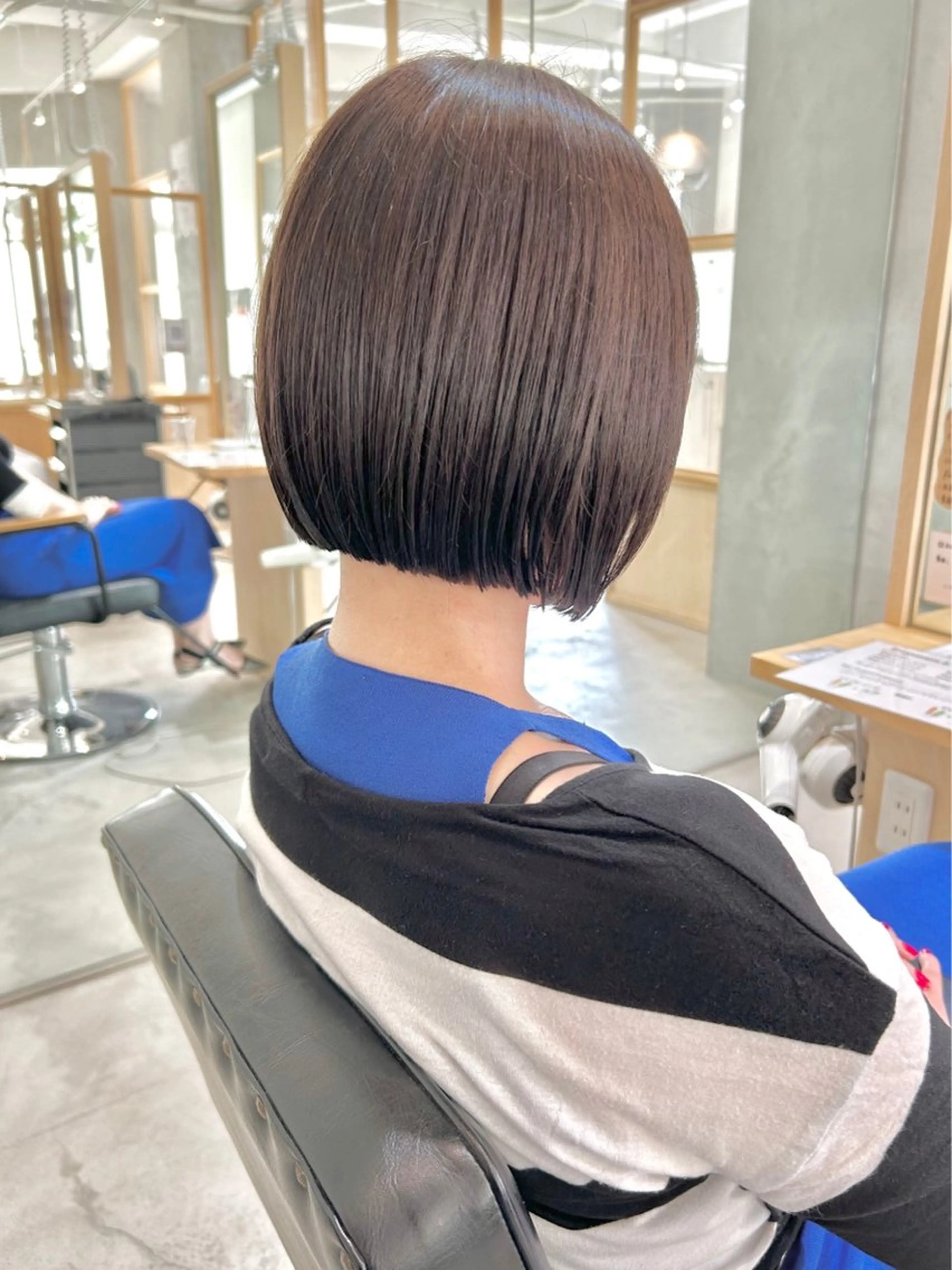 ショート FERIA fam 北千里 杉本 蓮のヘアスタイル