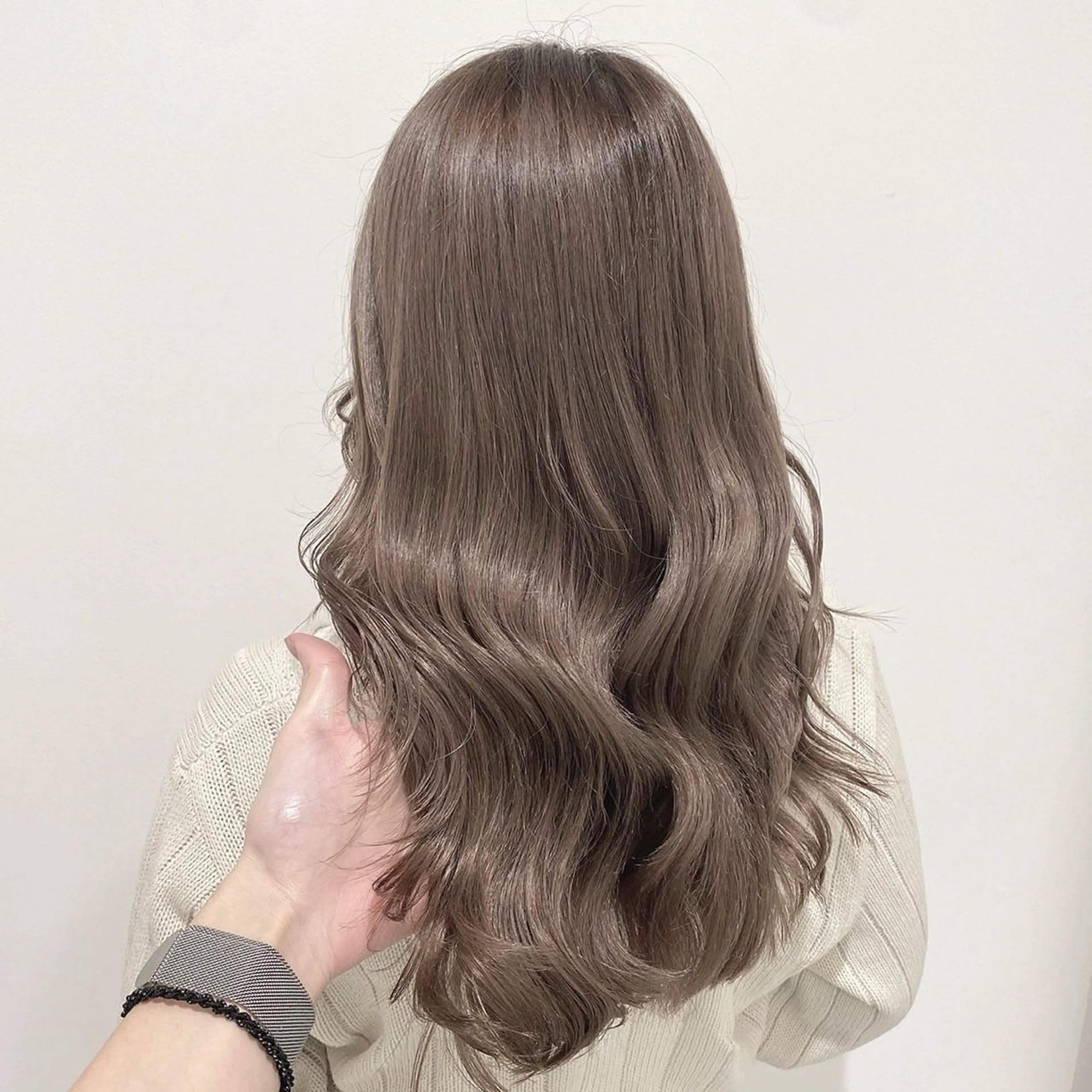 セミロング カラー パーマ ヘアアレンジ メンズ ヘアカラー トリートメント ♡ 𝐑𝐈𝐎♡のヘアスタイル
