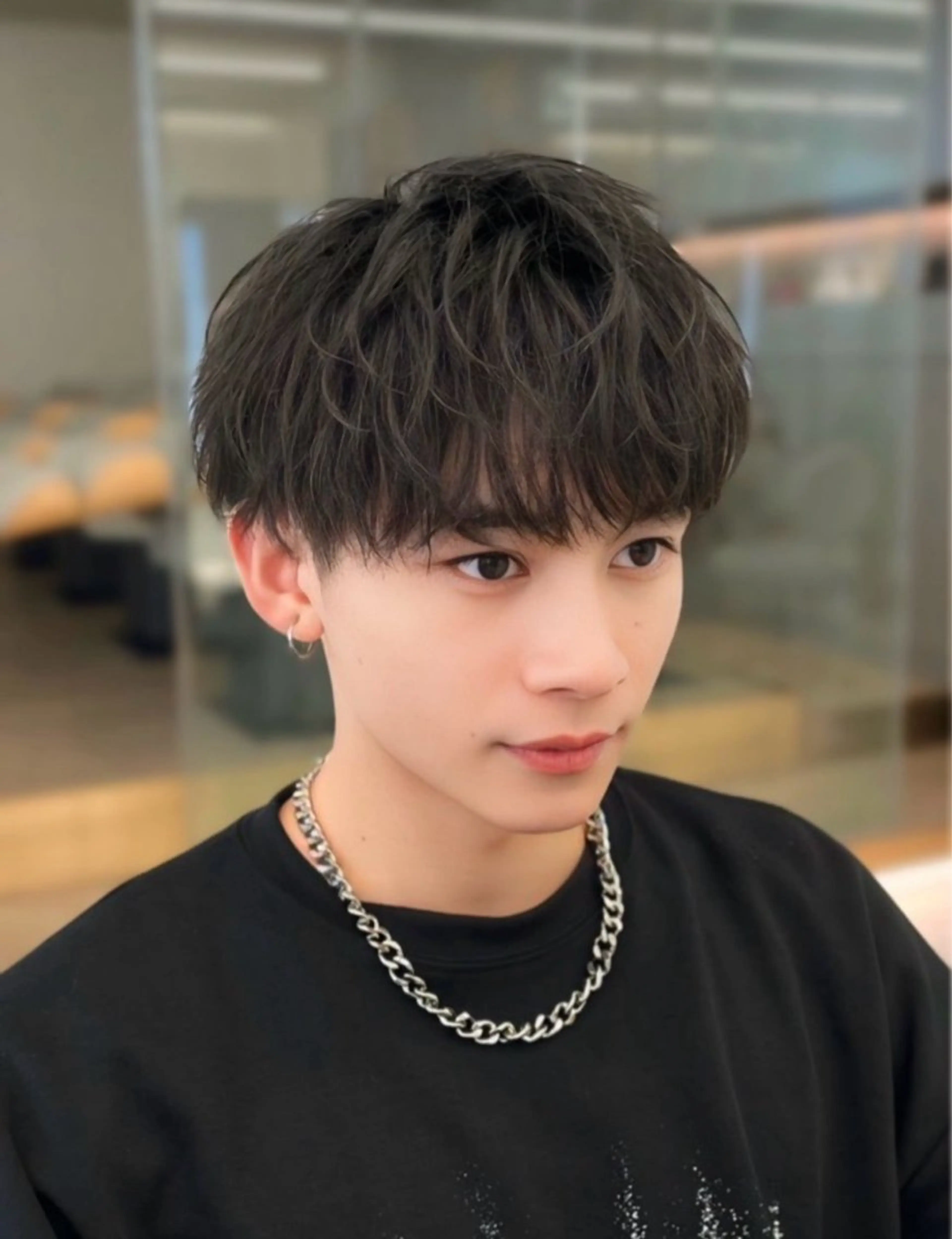 パーマ ヘアアレンジ メンズ メンズショート 今だけ無料カット募集 💫KEISHIのヘアスタイル