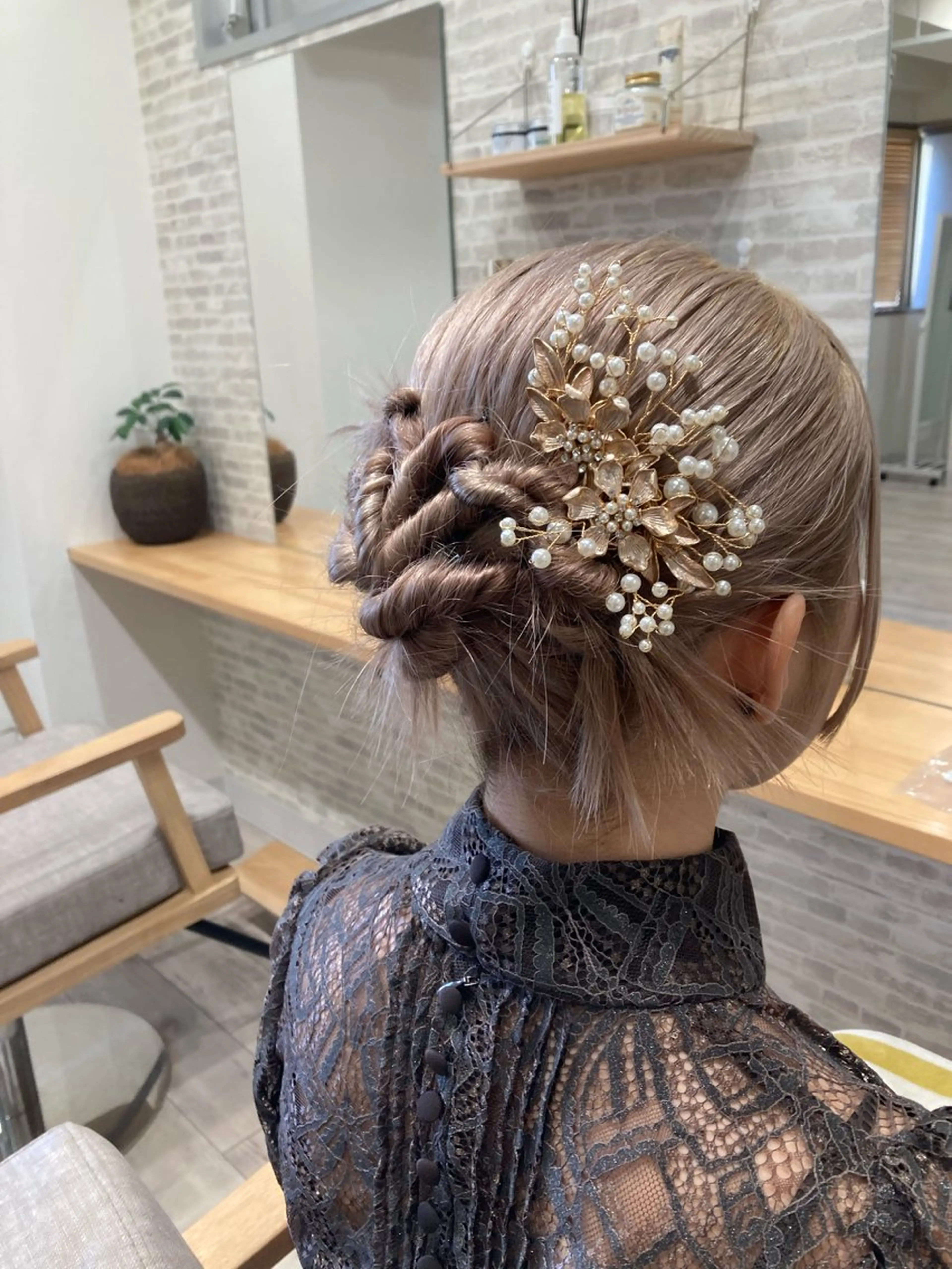 セミロング ヘアアレンジ ヘアセット Gypsoly ☺︎ゆきのその他イメージ