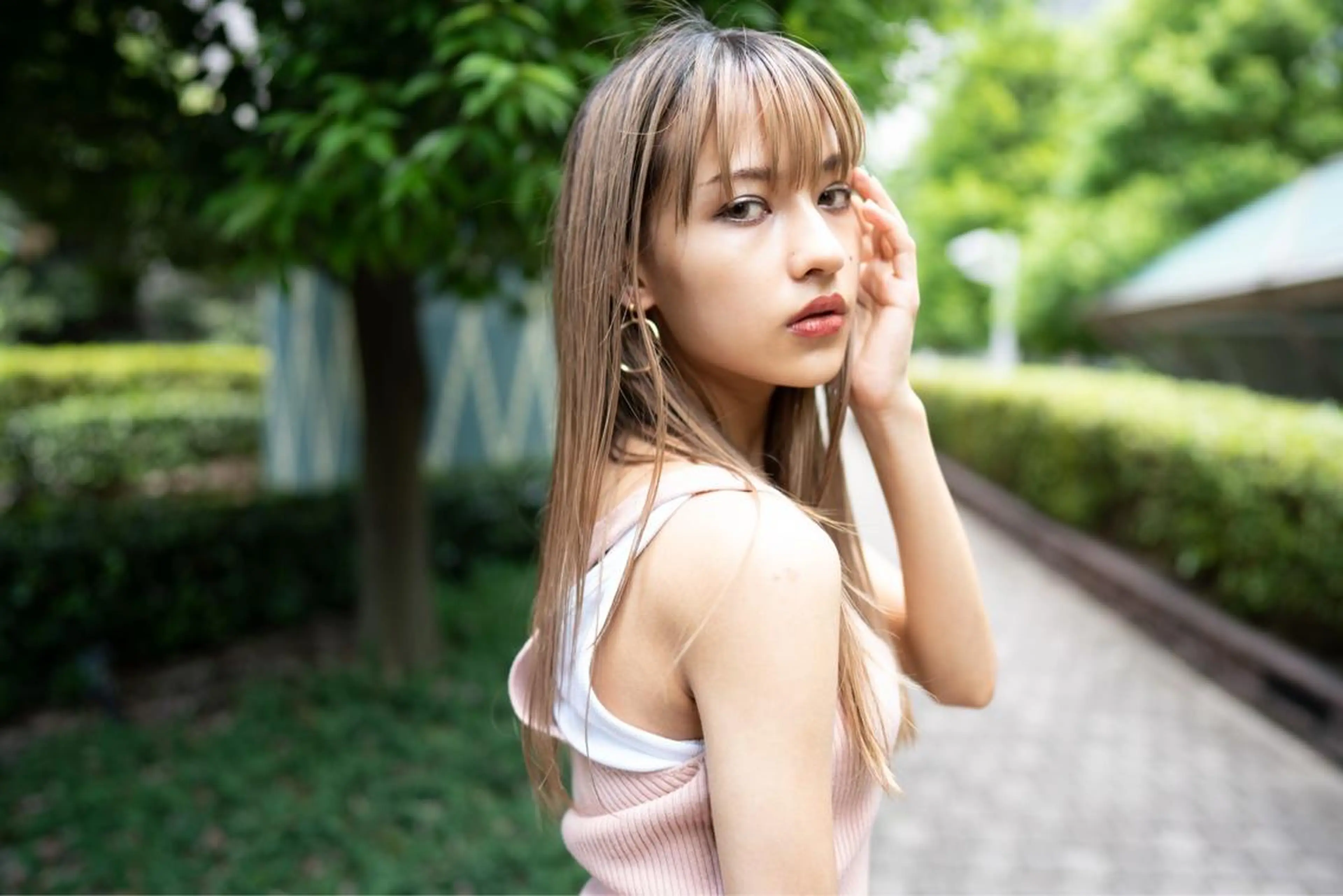 セミロング カラー カット トリートメント 🉐【店長】塩見 弘樹🉐のヘアスタイル