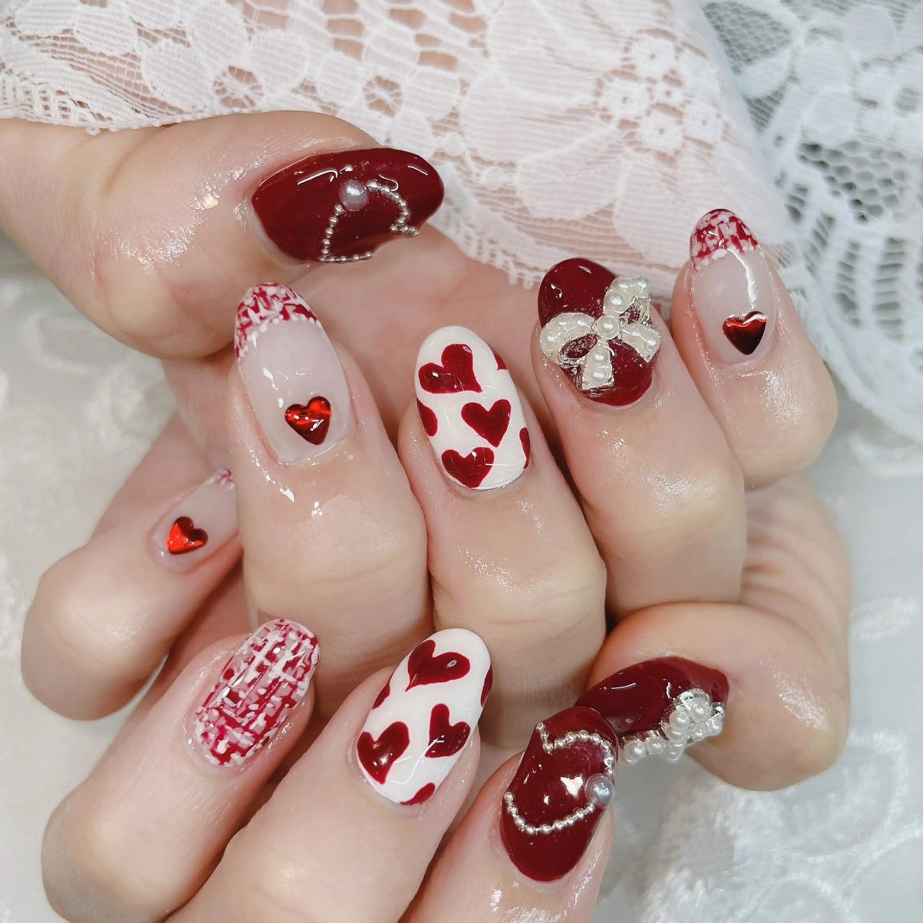ネイル ハンドネイル ハンドケア 💜MIYA nail川崎店のネイルデザイン