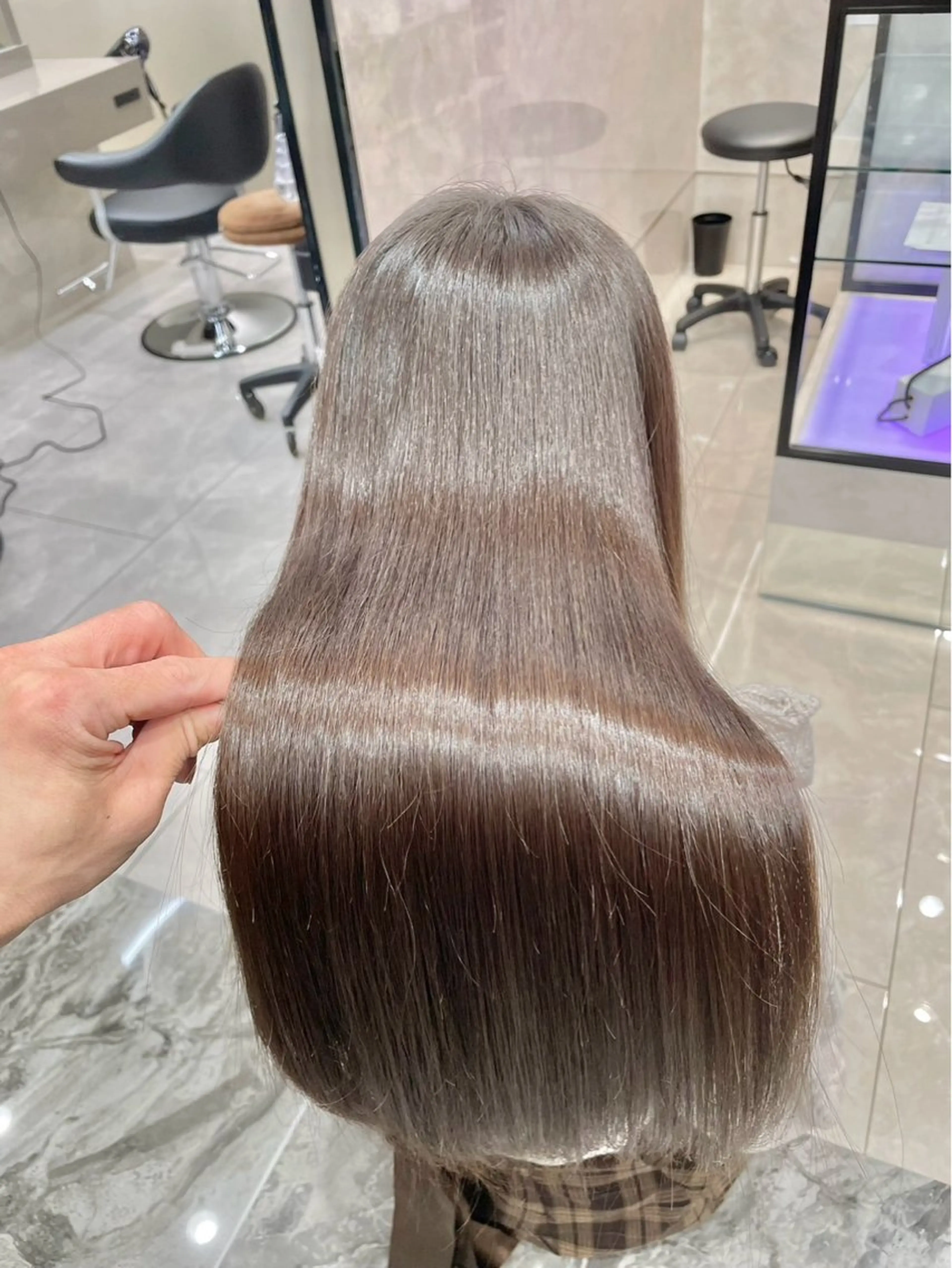 ロング パーマ 髪質改善 トリートメント ストレートパーマ hair salon Ranun所属・hair salon Ranunのヘアスタイル