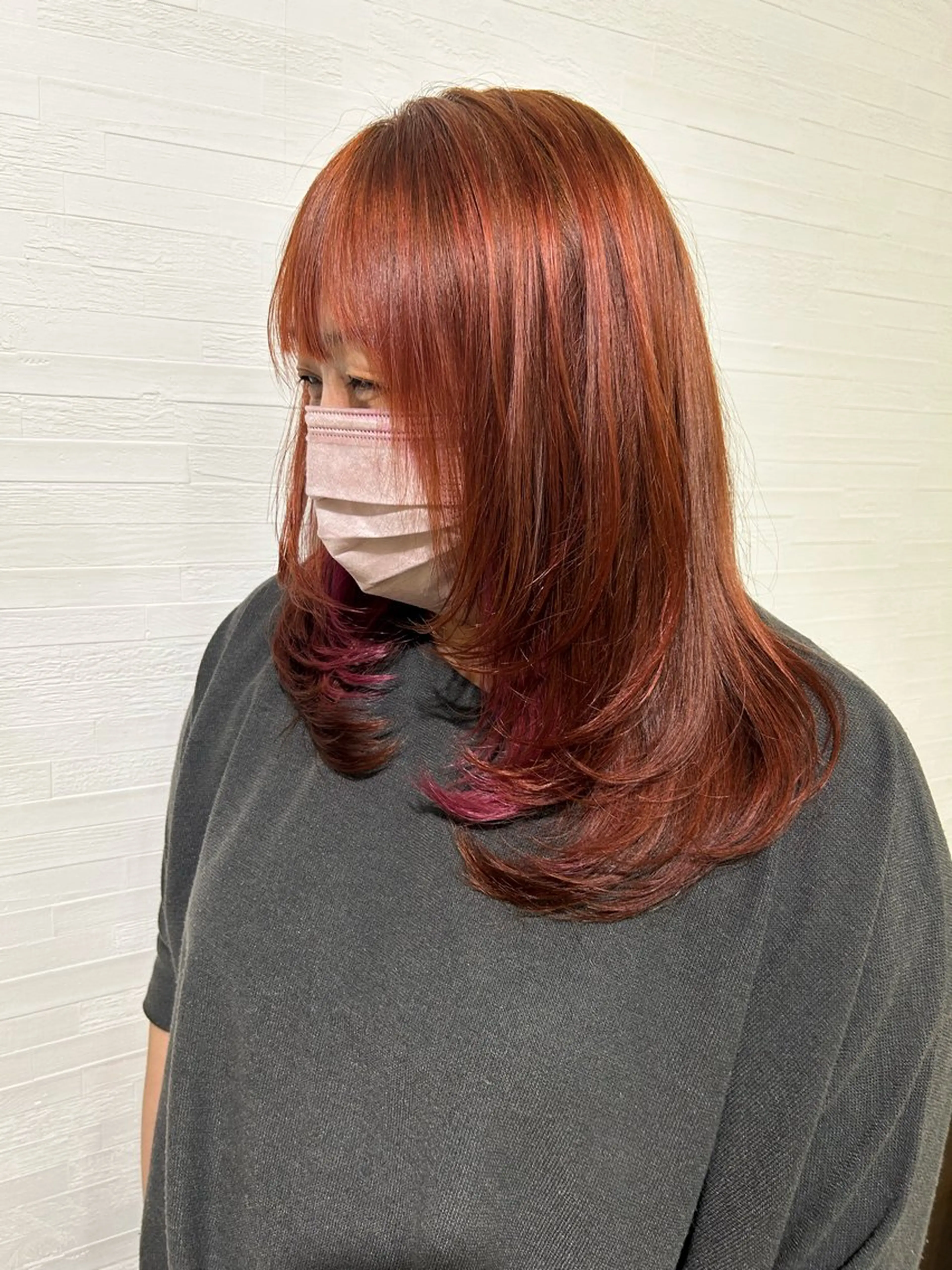 セミロング レイヤーカット ayana by ayala所属・❤️‍🔥 RENA❤️‍🔥のヘアスタイル