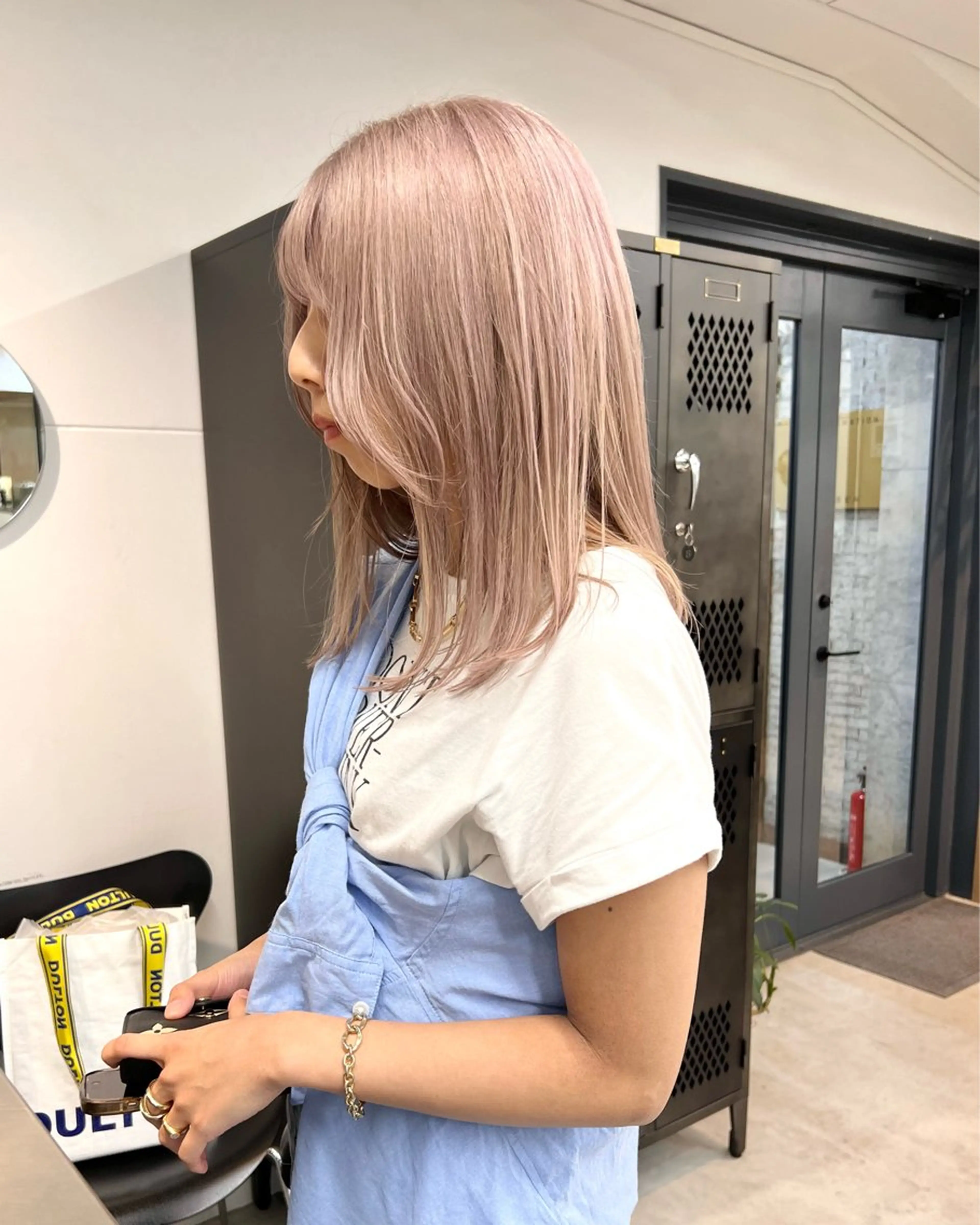 ミディアム カラー 樫原裕二 /柔らかいカラーのヘアスタイル