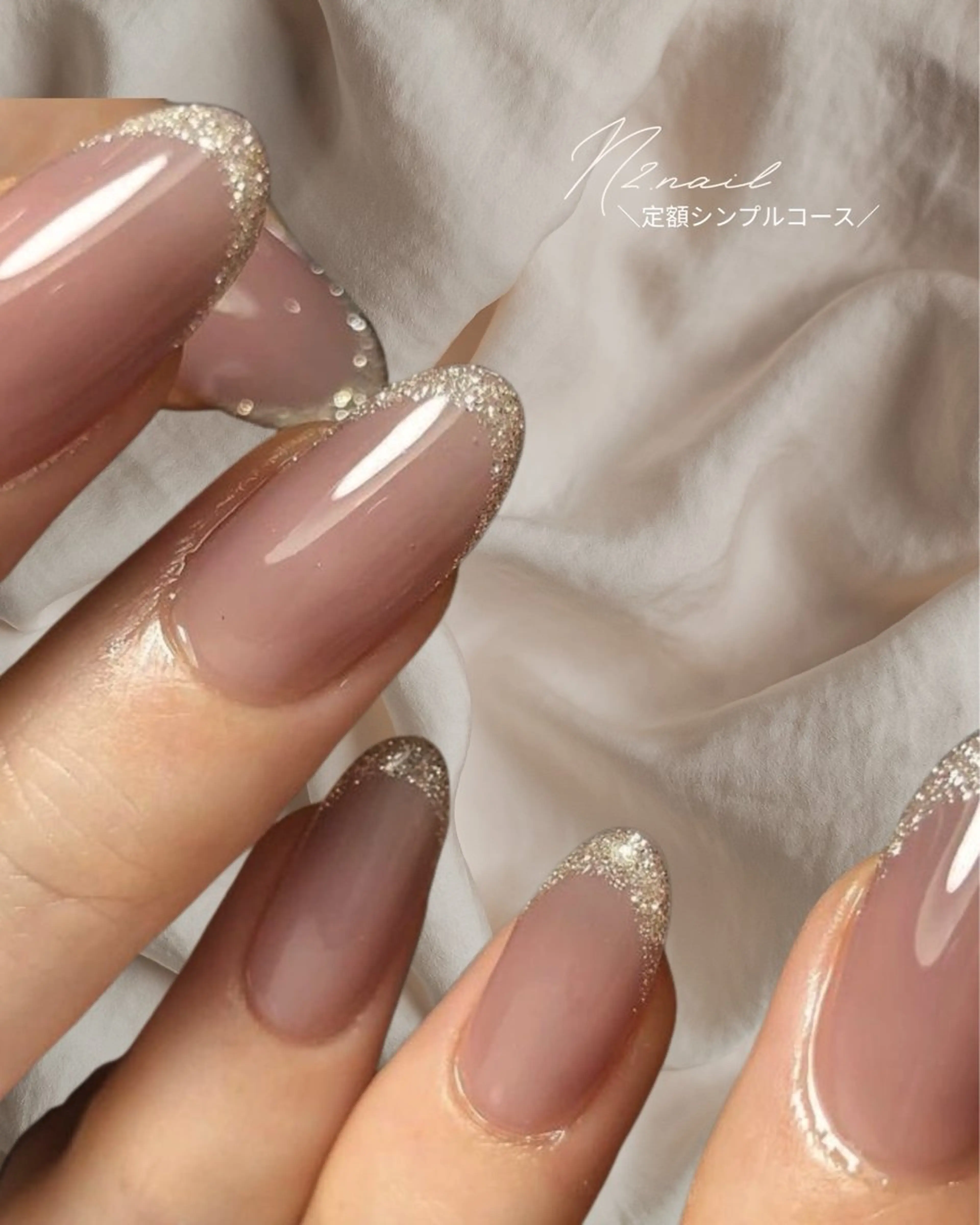 セミロング ハンドネイル N2.nail所属・N2 nailのネイルデザイン