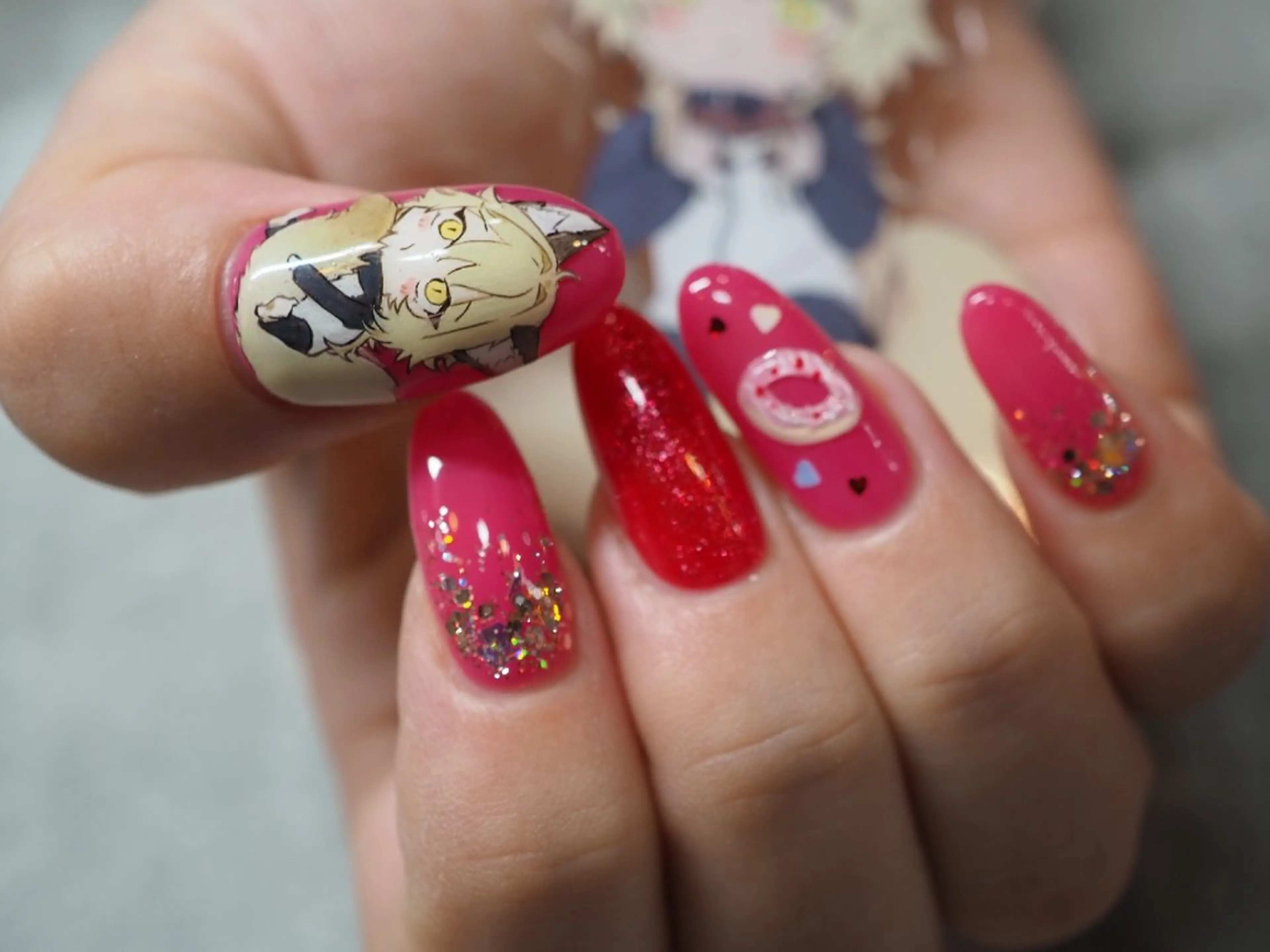 ネイル ハンドネイル glaNje 福光のネイルデザイン