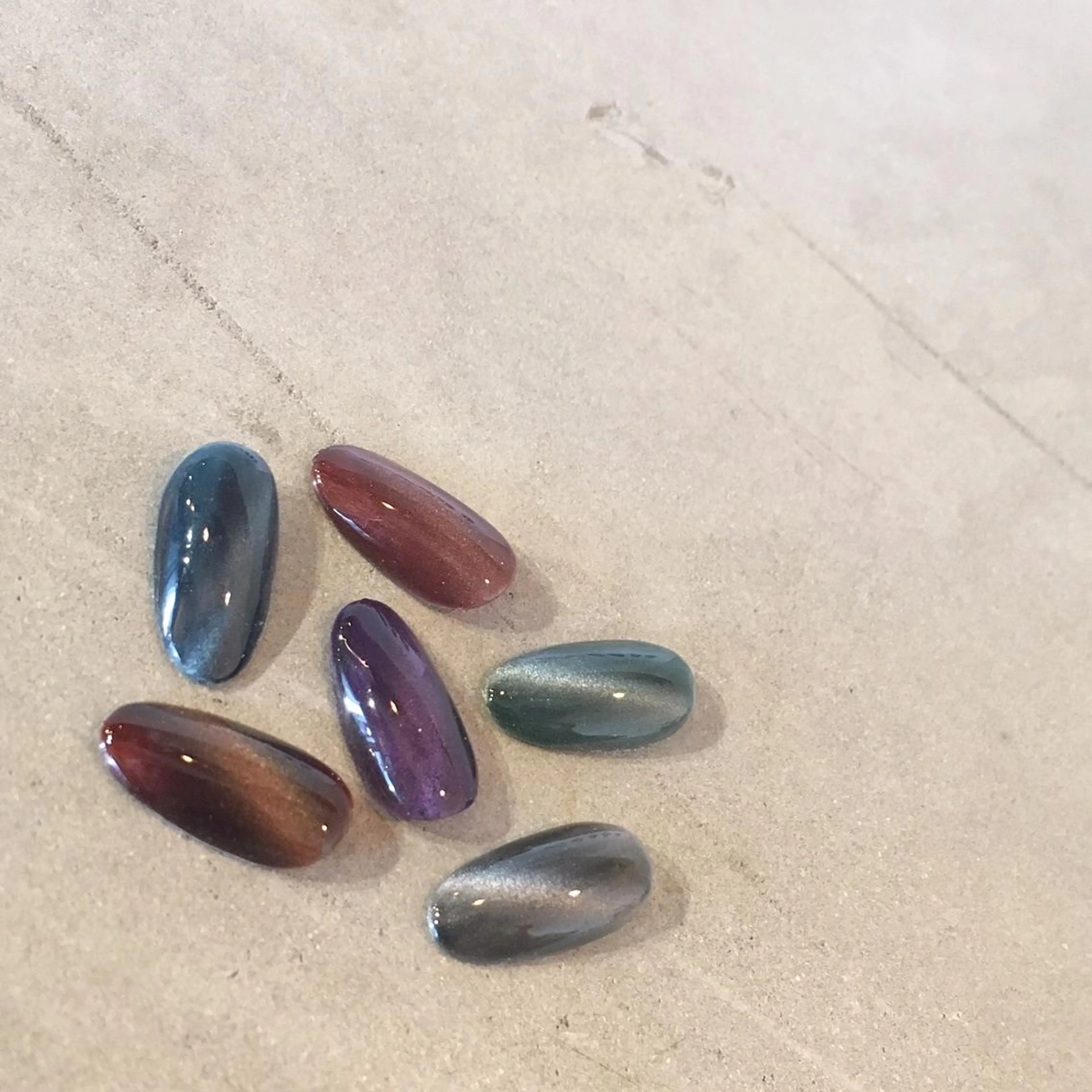 ネイル クリアネイル ジェルネイル マグネットネイル ミラーネイル ワンカラーネイル ハンドネイル nail salon Soeurのネイルデザイン