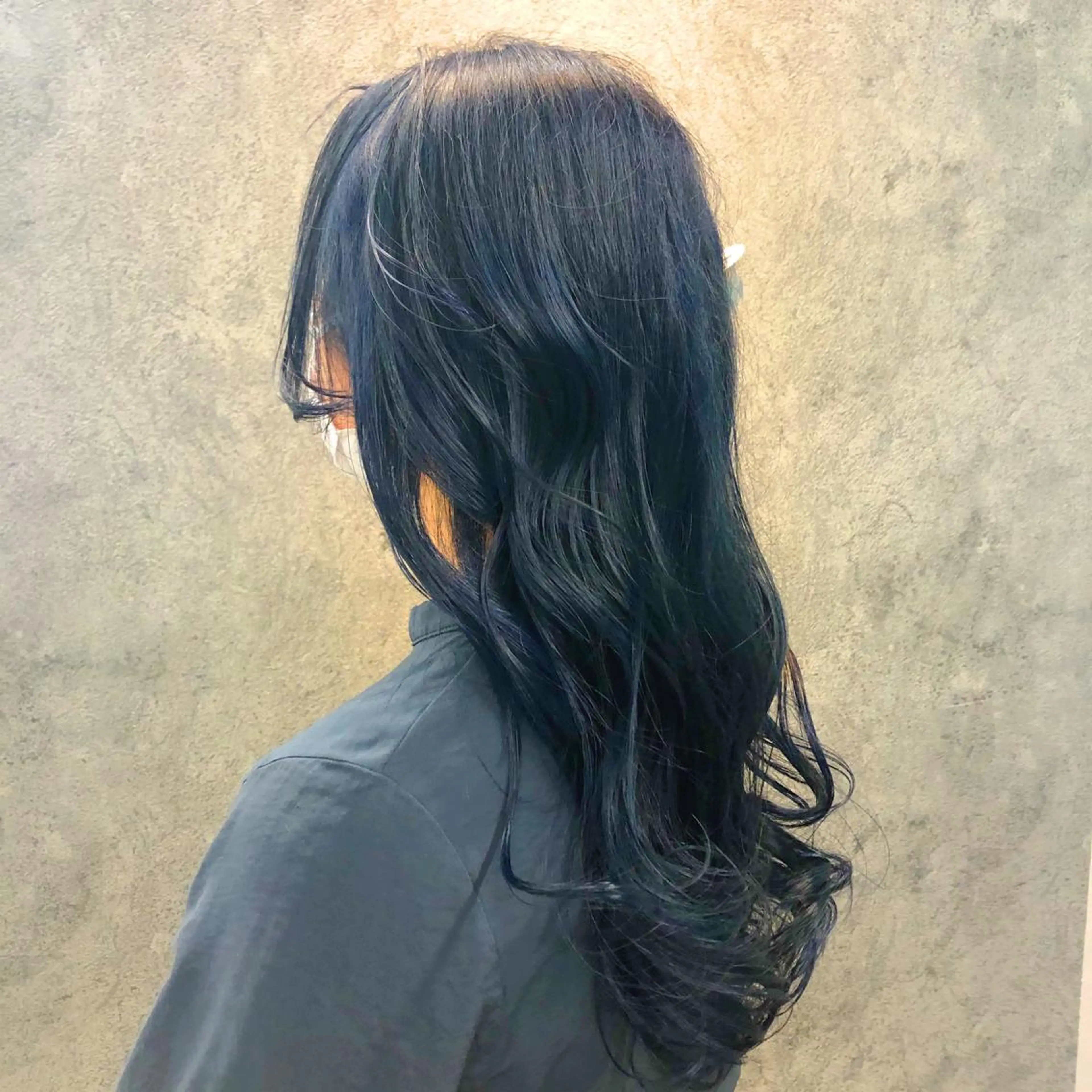 セミロング ヘアカラー トリートメント 所渉/韓国レイヤー /ウルフカットのヘアスタイル