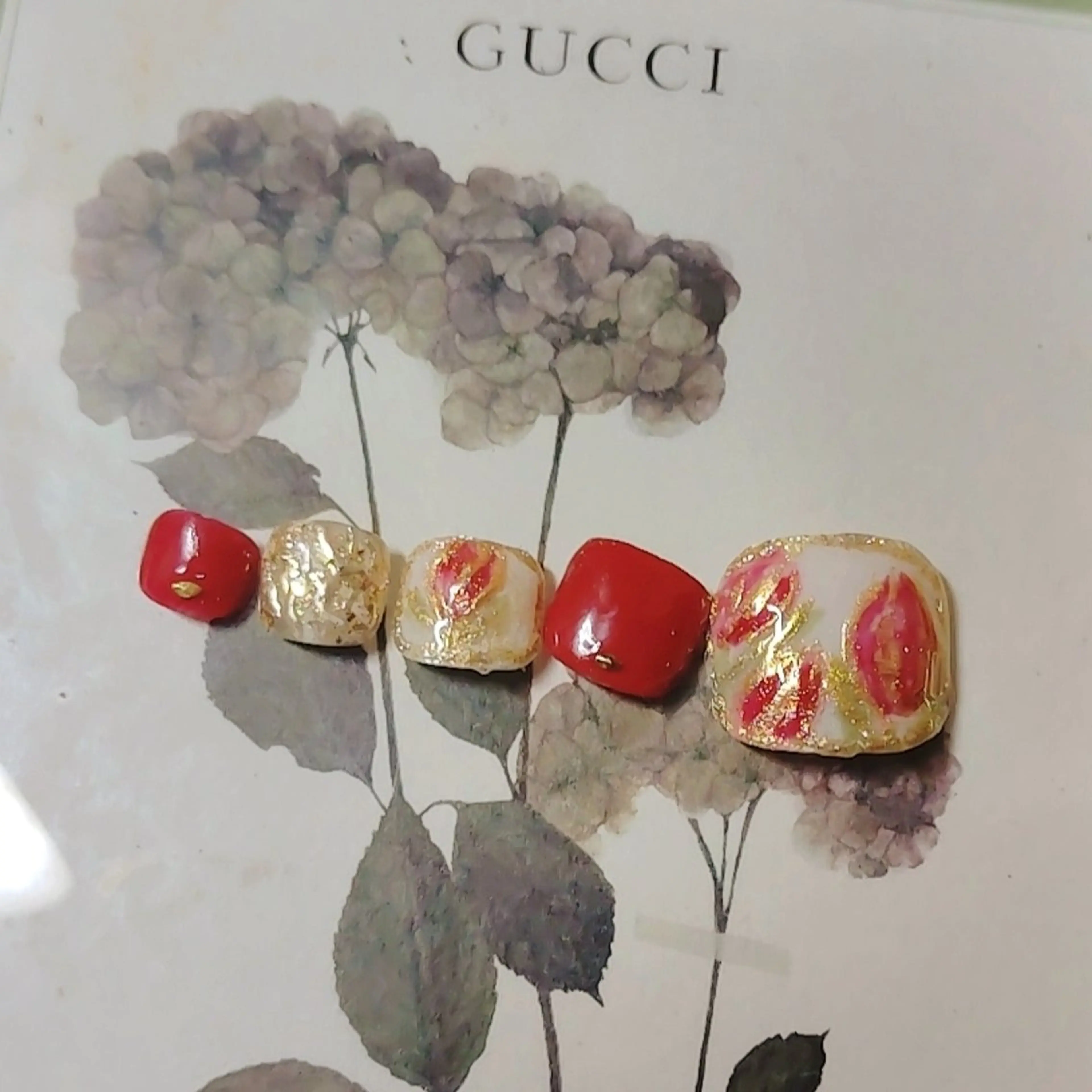 ネイル ミラーネイル フットネイル Jewel SecretBaseのネイルデザイン