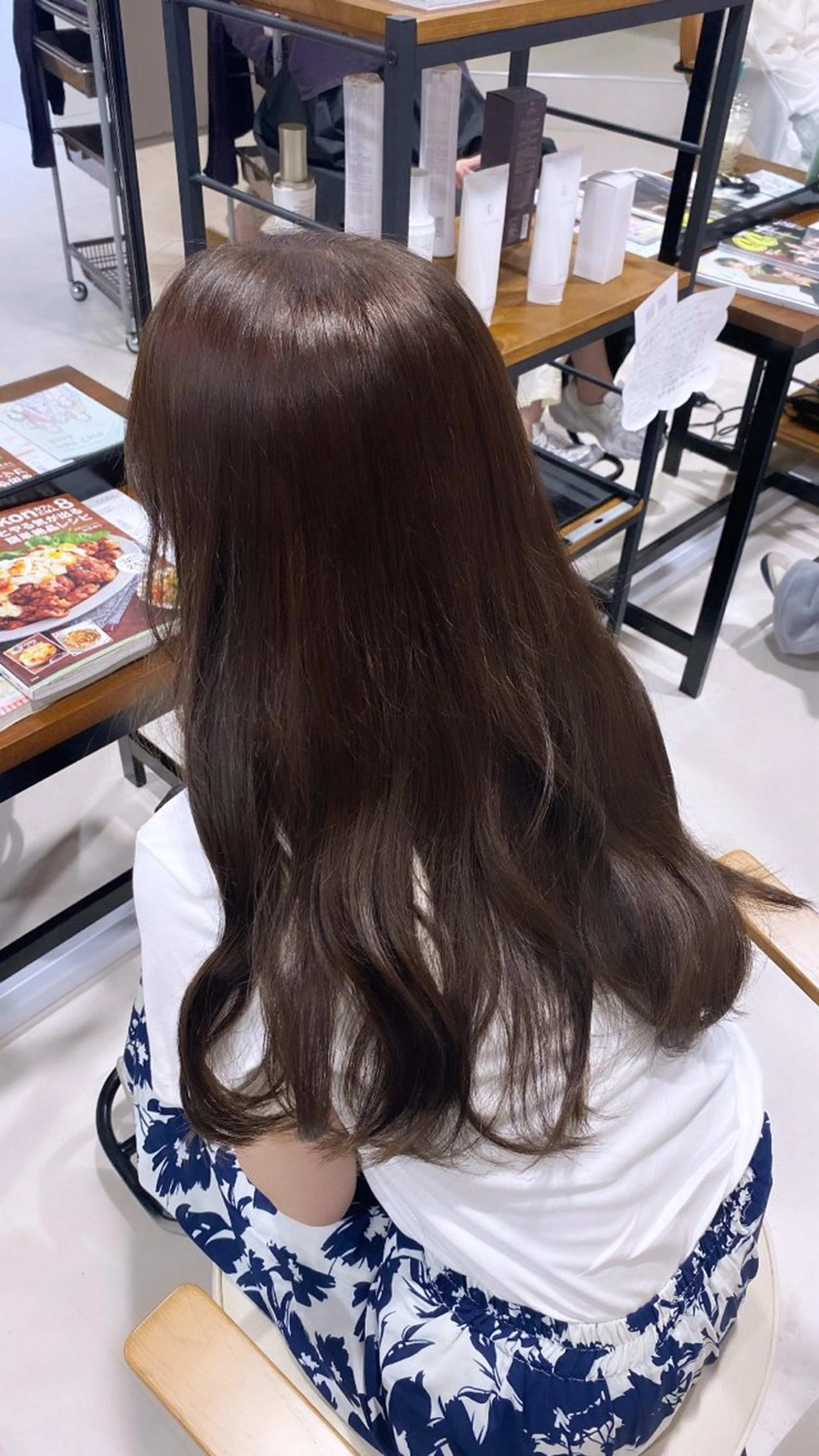 ダブルカラー(ブリーチなし)＋トリートメントの写真