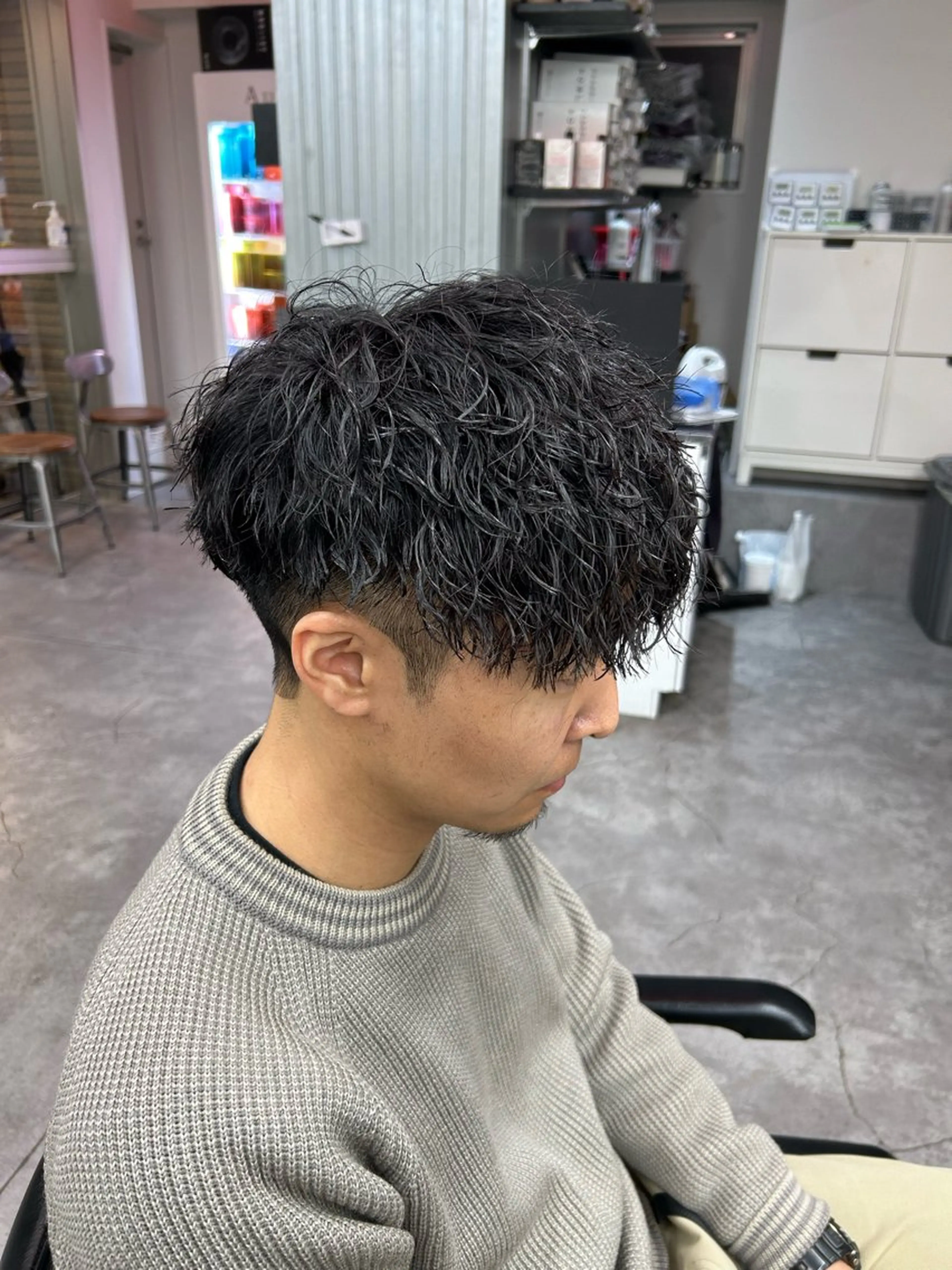 パーマ メンズ カット パーマ パーマ支持率No.1 ❤️‍🔥安成弾のヘアスタイル