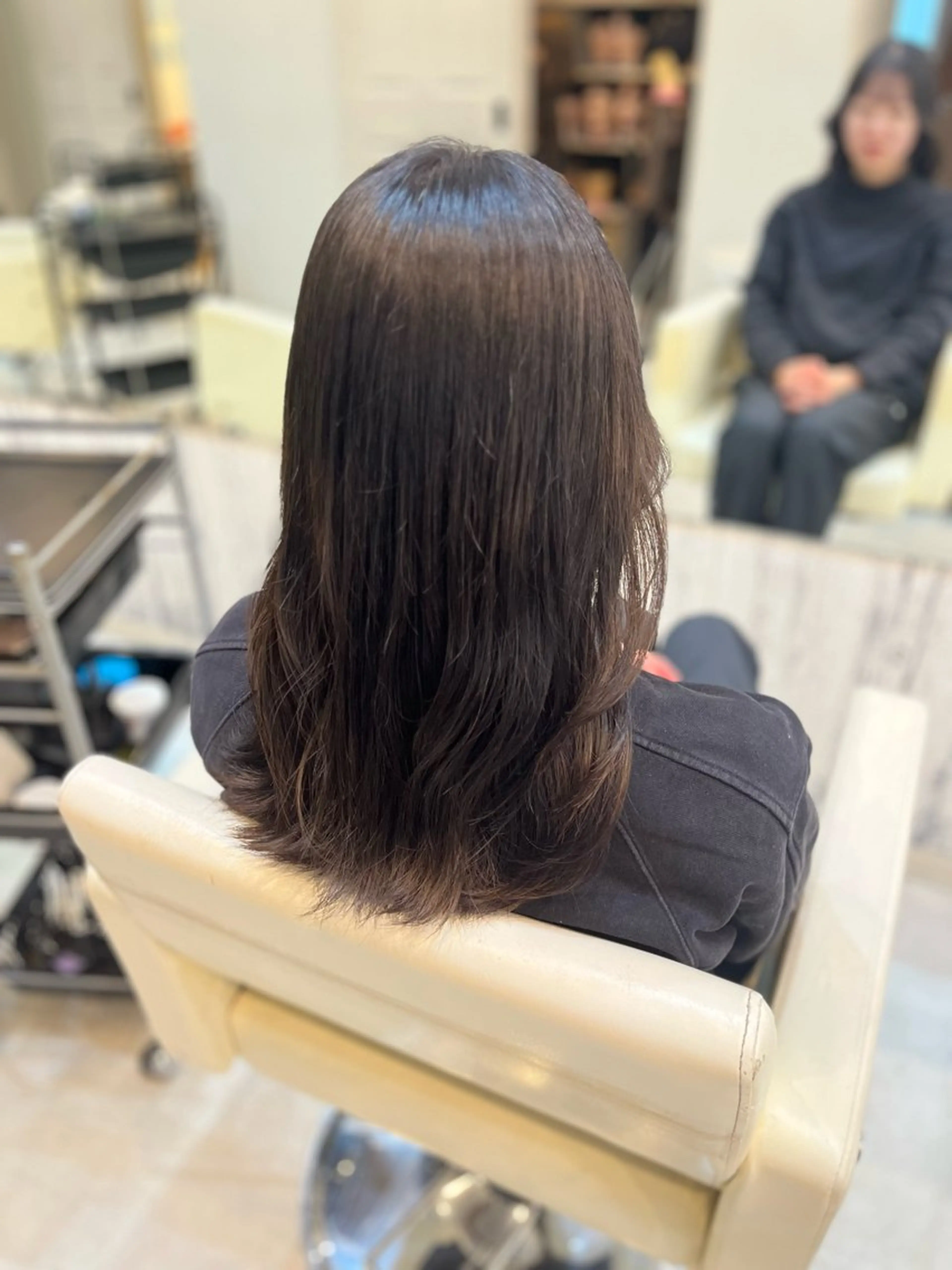 セミロング カラー トリートメント ヘアカラー 💫ワカ カットモデル募集中！のヘアスタイル