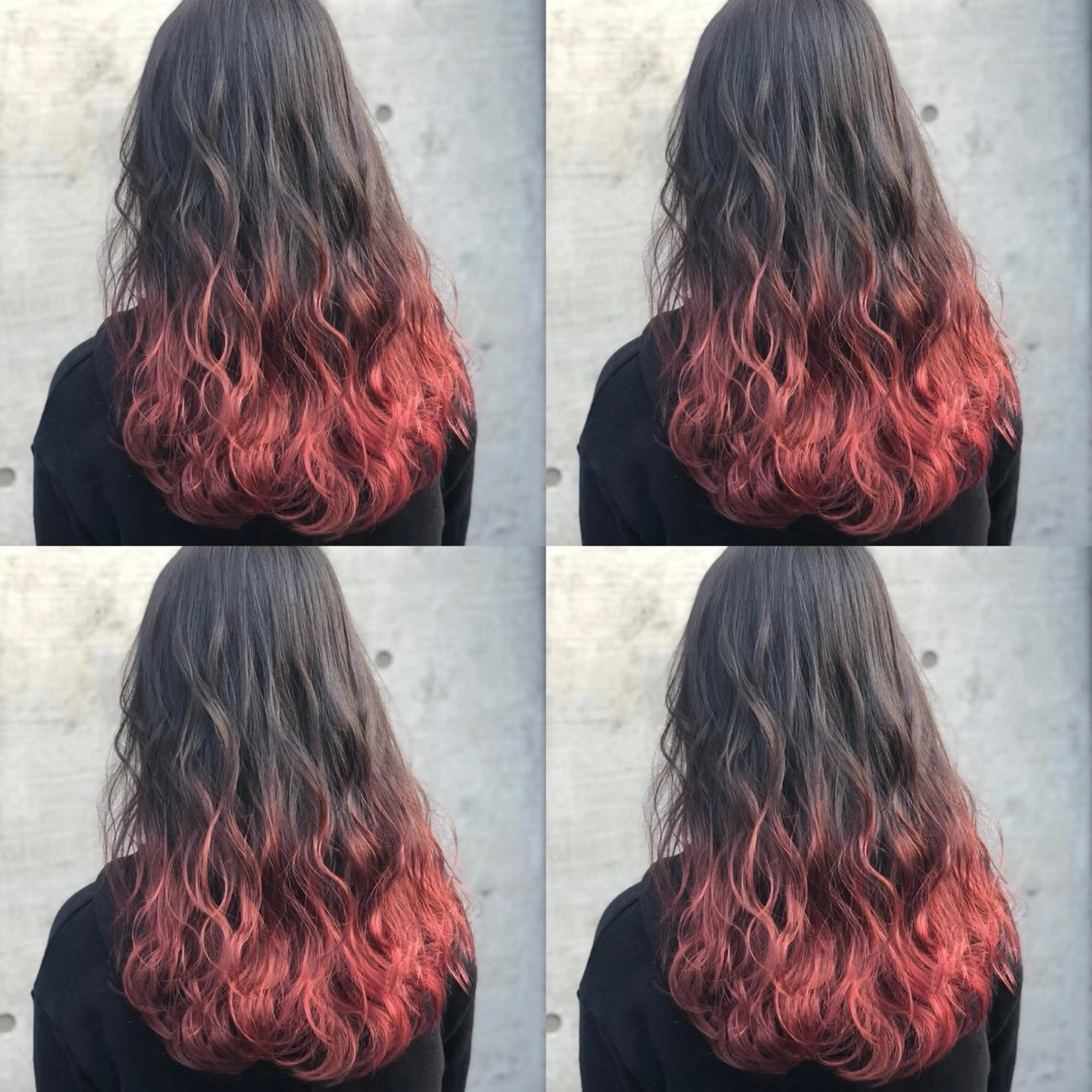 ロング カラー グラデーションカラー ヘアカラー ALLY（アリー）所属・ミニモお気に入り数 No.1宍戸雄弥のヘアスタイル