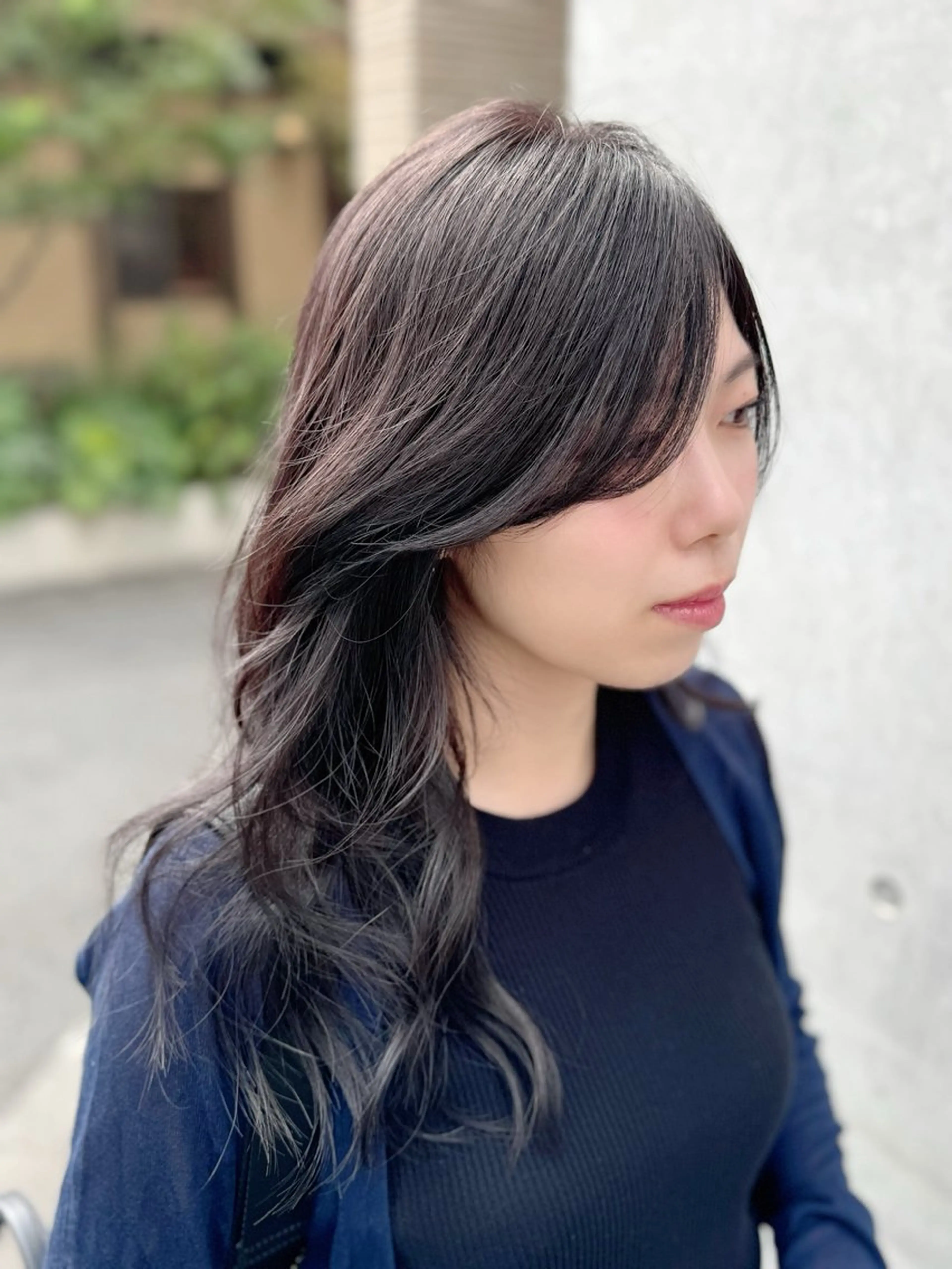 ロング 顔周りカット 髪質改善 トリートメント カット ヘアカラー トリートメント ヘッドスパ 最高級髪質改善 艶カラー👑たくやのヘアスタイル