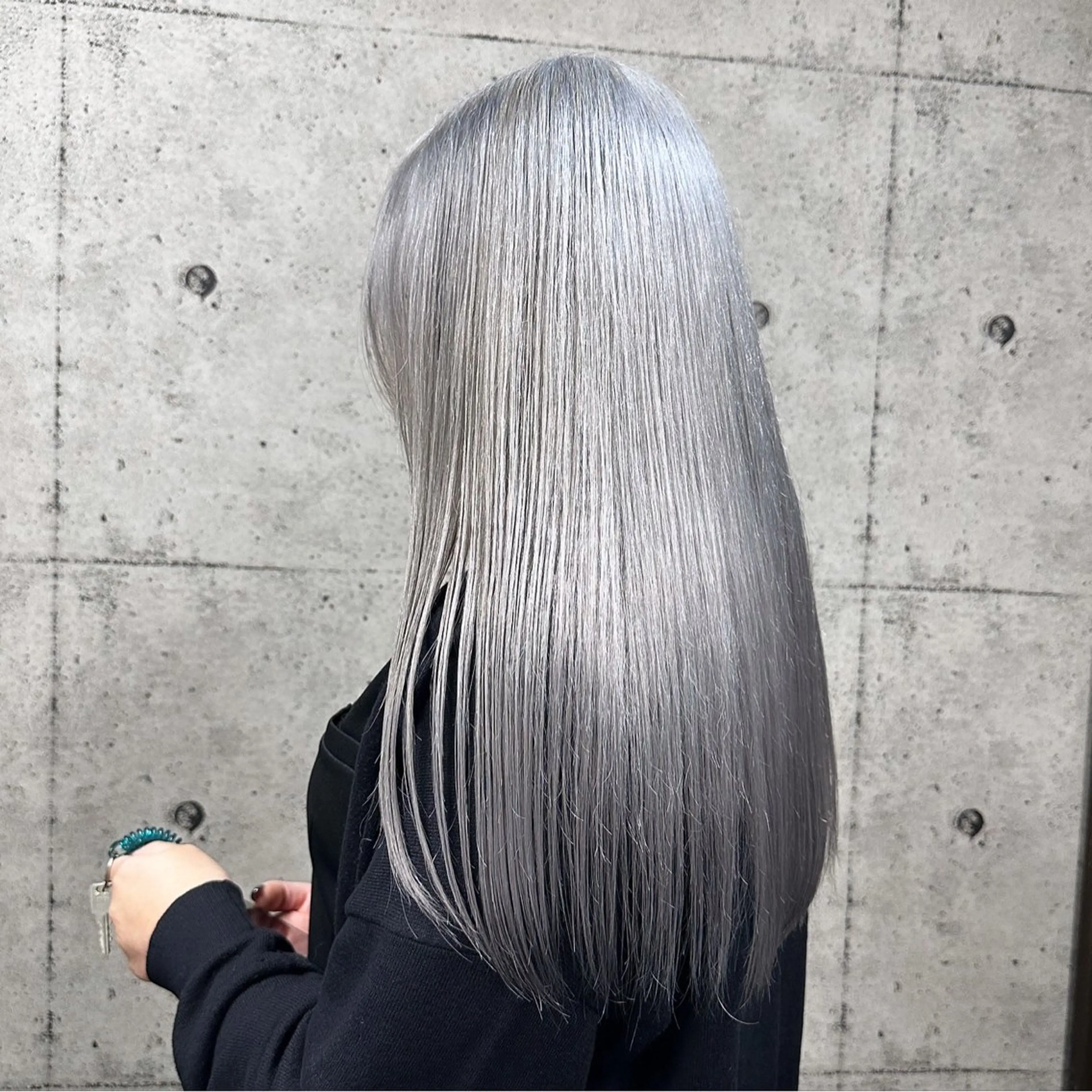 セミロング カラー ヘアカラー トリートメント ハイトーン/ブリーチ カラー/SHOGOのヘアスタイル