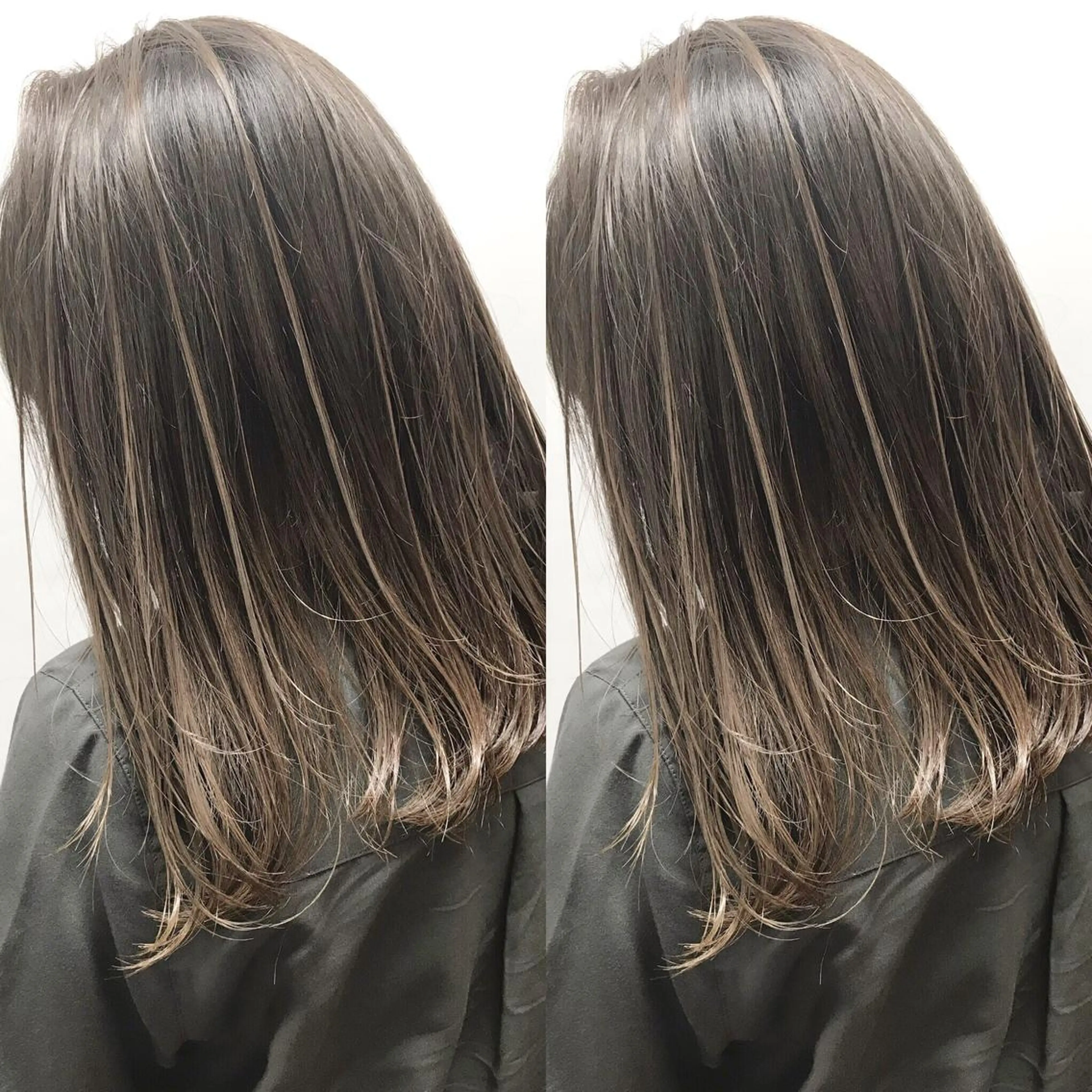 カラー バレイヤージュ ハイライトカラー メンズハイトーン メンズバレイヤージュのヘアスタイル