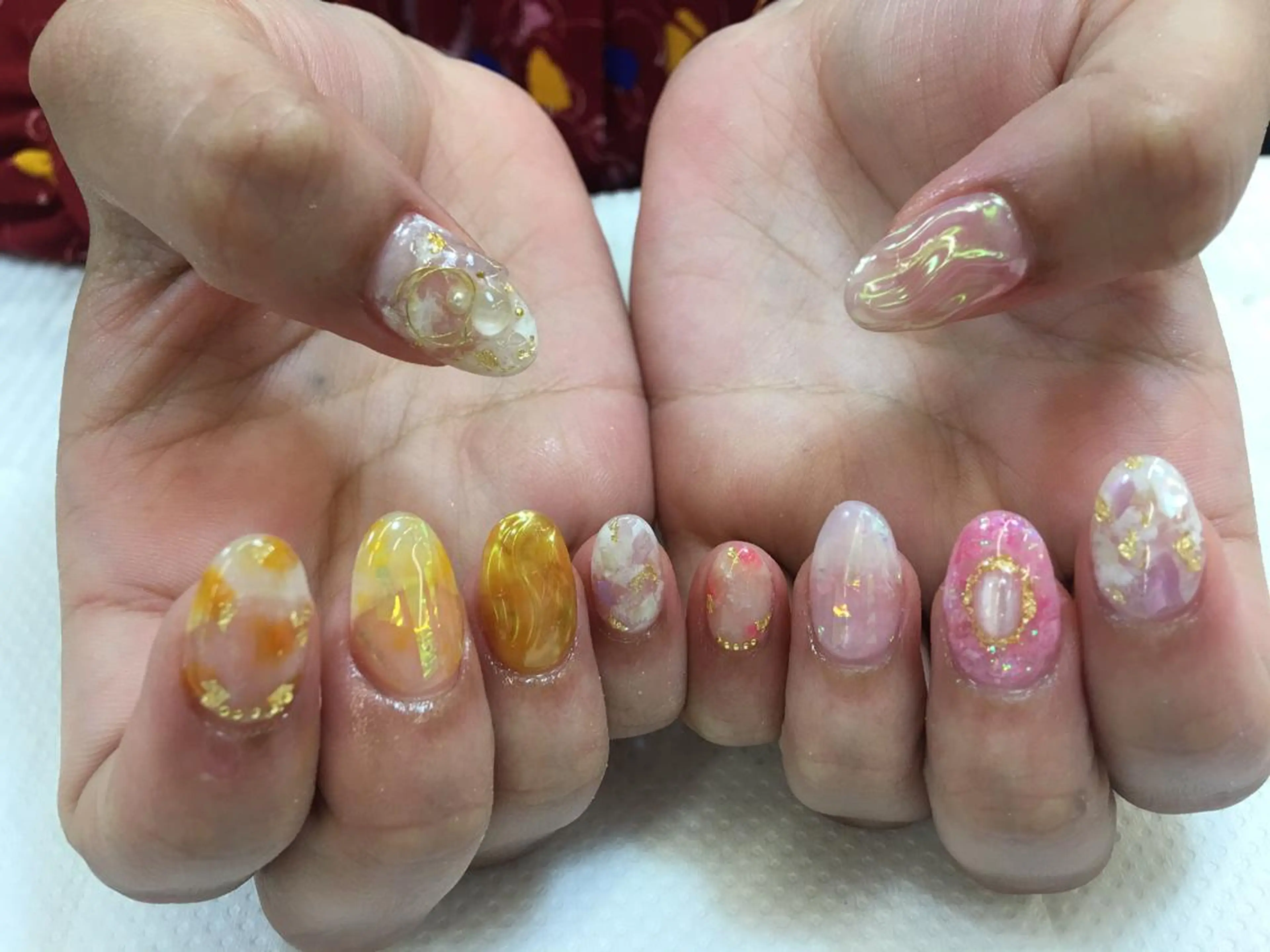 ネイル Twinkling( private salon)所属・伊藤 京香のネイルデザイン