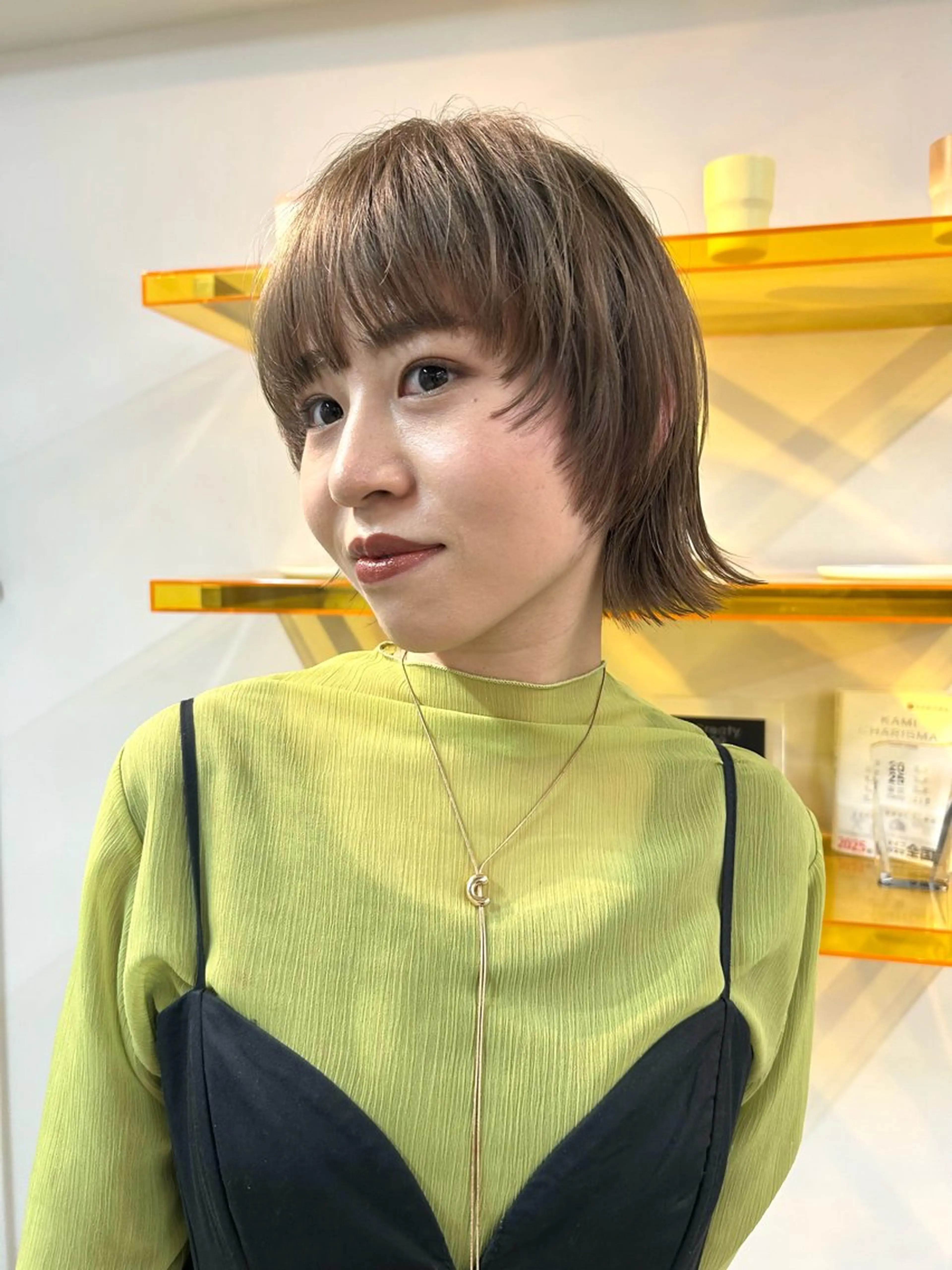 ミディアム FavyS所属・平田 りくのヘアスタイル