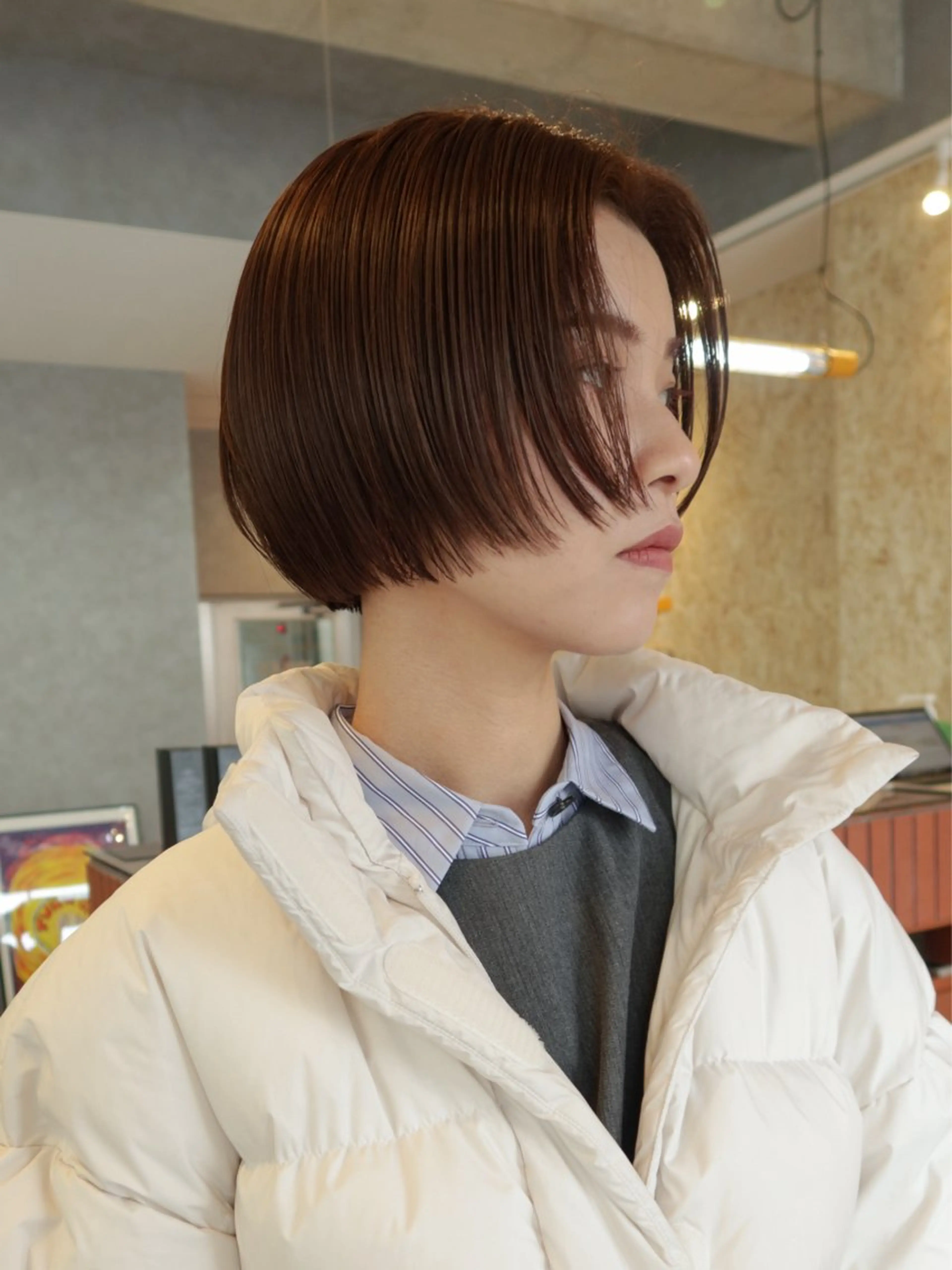 ショート カラー カット ヘアカラー トリートメント 栄・伏見 JOULE'Sのヘアスタイル