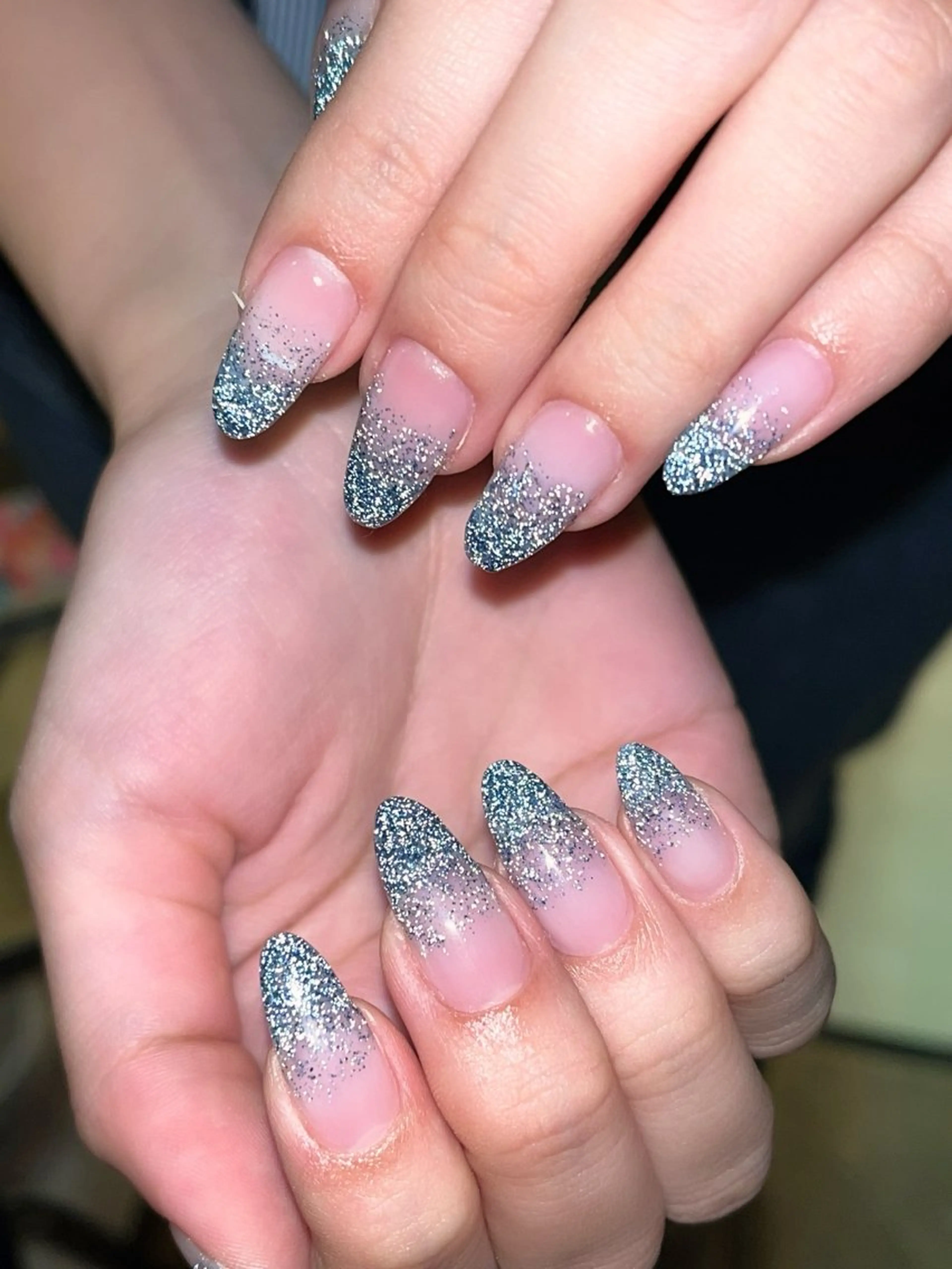 ネイル ラメ(グリッター) ラメグラデーション NICO nail minamiのネイルデザイン