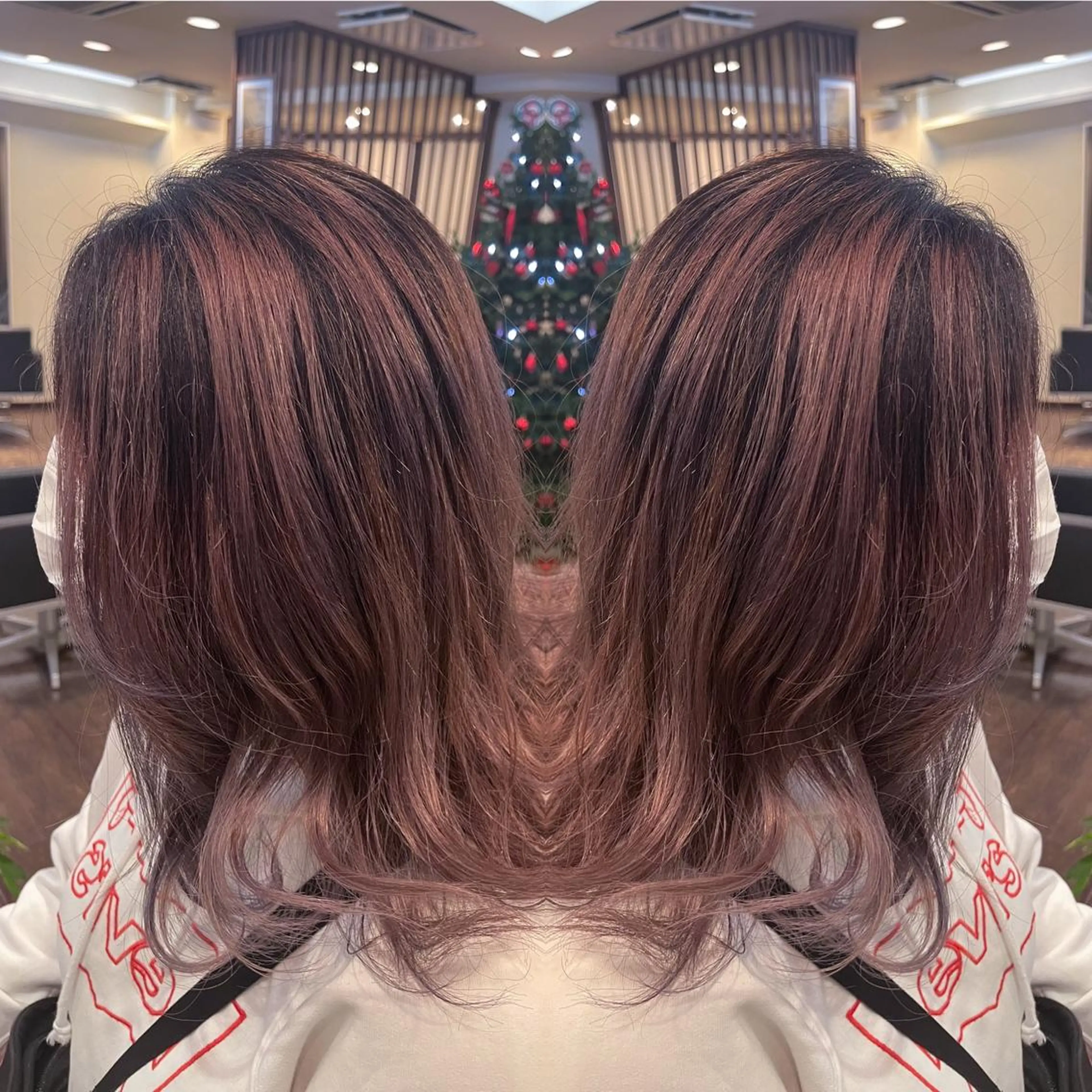 ミディアム peakshair所属・北堀江メンズパーマ 特化◎下村悠人のヘアスタイル