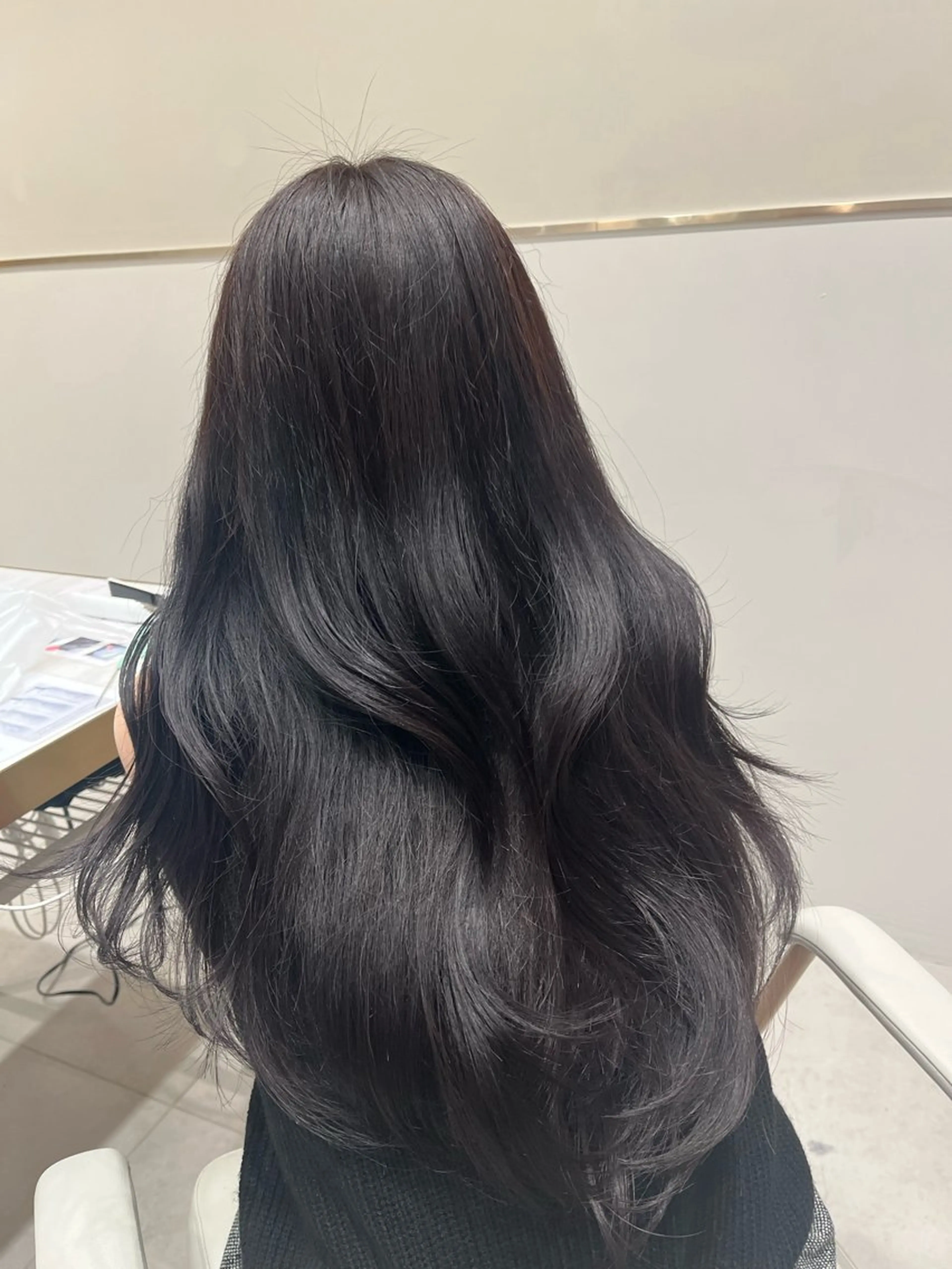 ロング 透明感カラー/似合わ せ前髪/柴田礼空のヘアスタイル