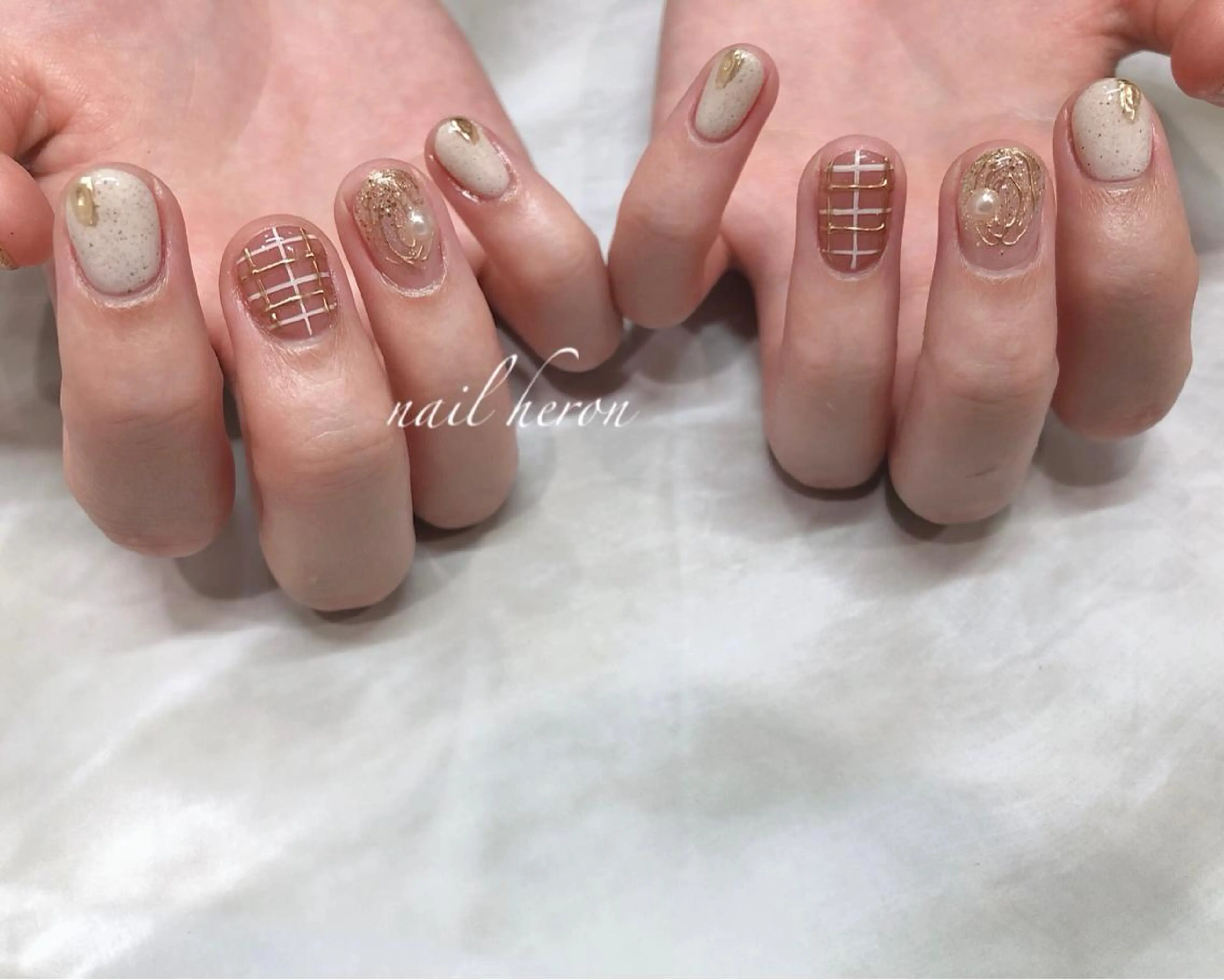 ネイル ミラーネイル ハンドネイル nail heron所属・saki_ nail heronのその他イメージ