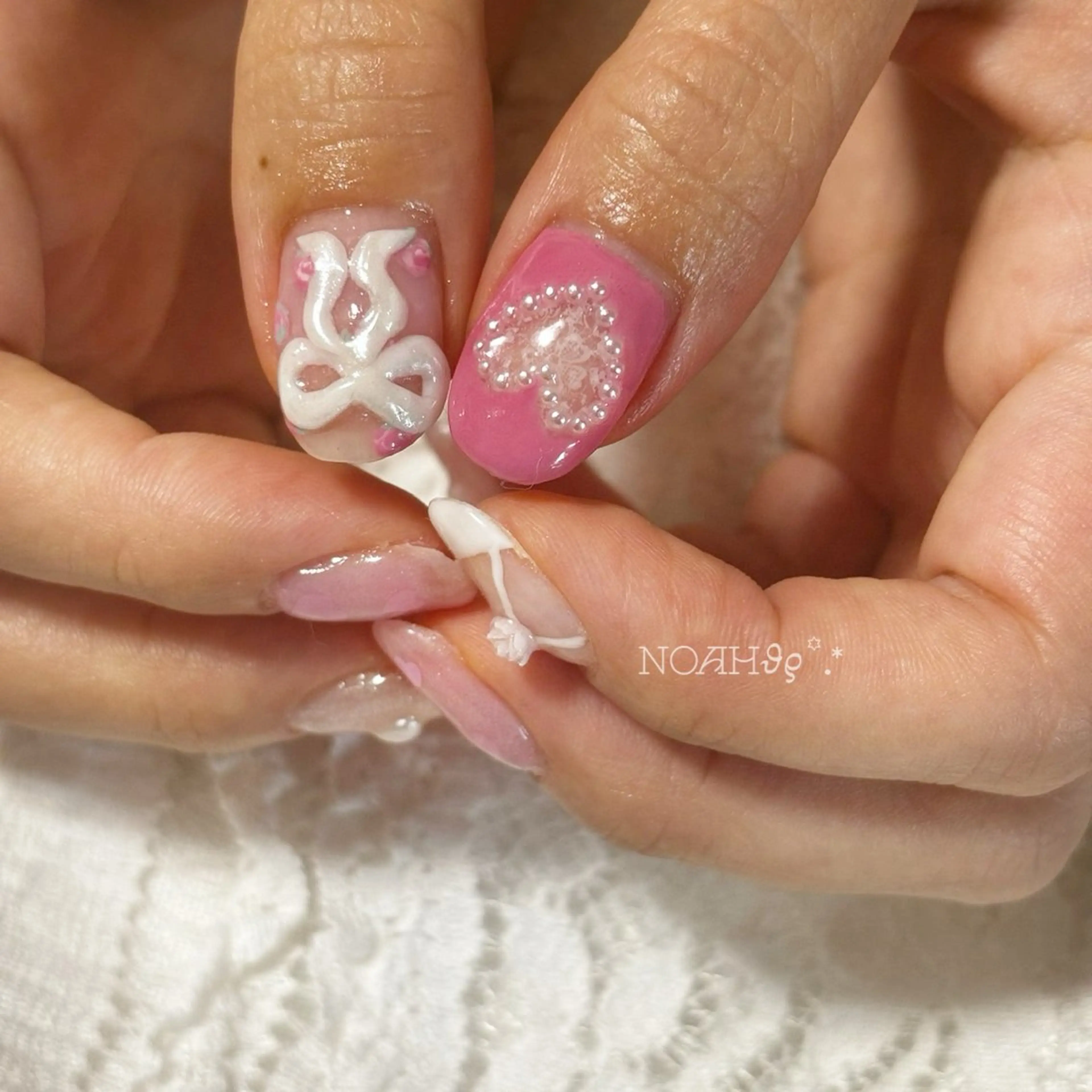 ネイル ハンドネイル Nail Salon NOAH所属・北岡 由理奈のネイルデザイン
