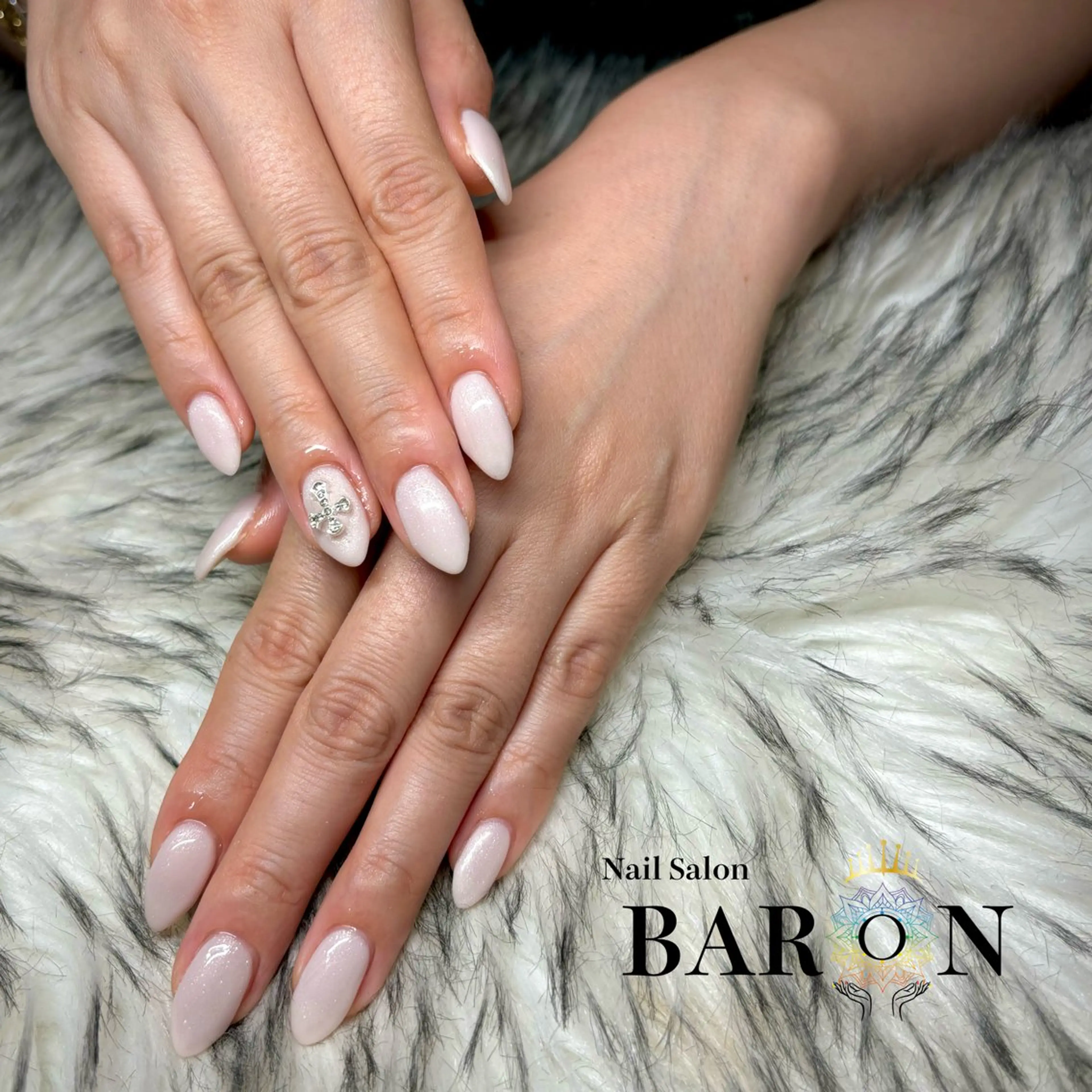 ネイル ラメ(グリッター) ♛BARON♛ MANAのネイルデザイン