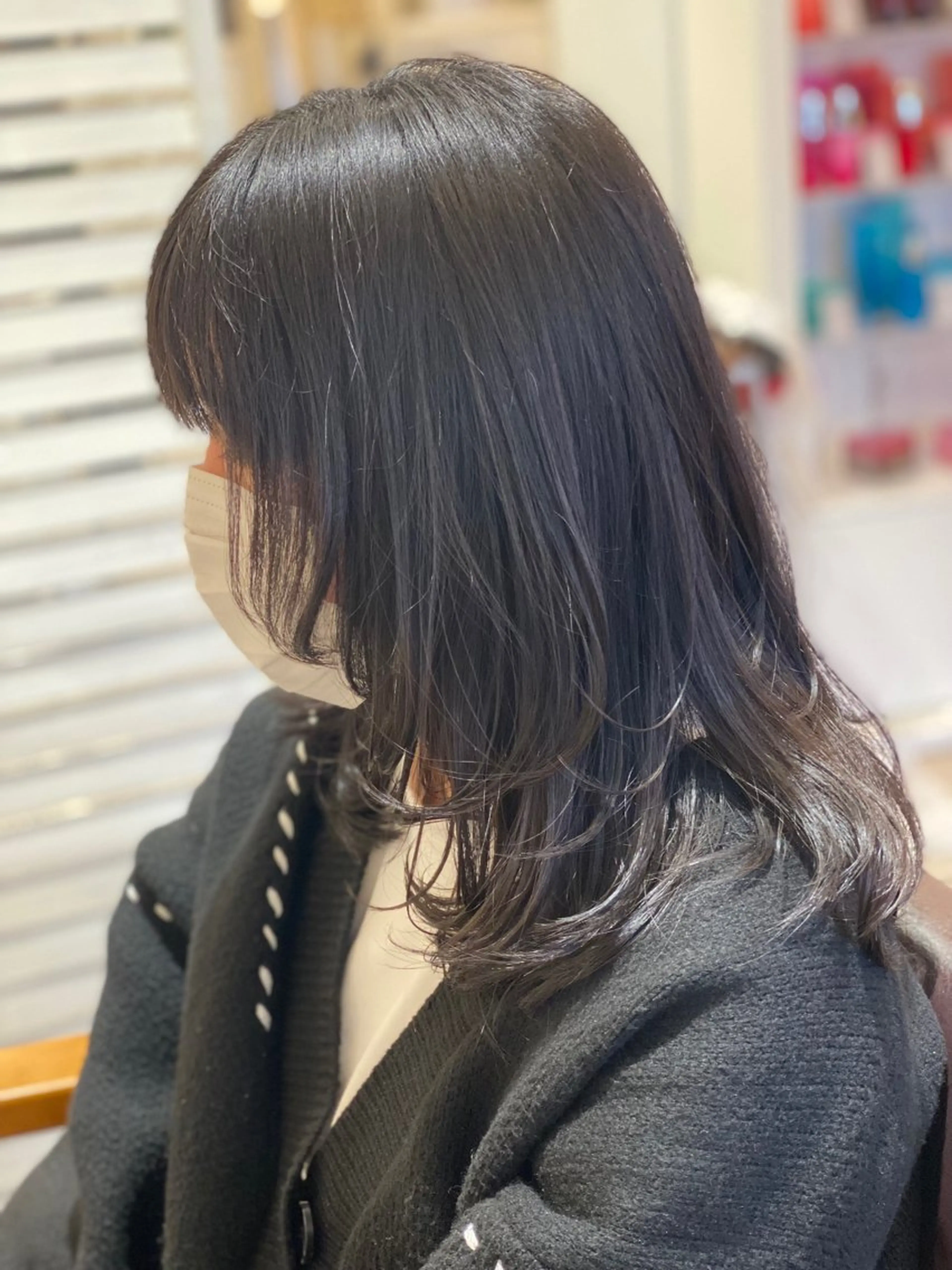 セミロング 平山 晴香のヘアスタイル