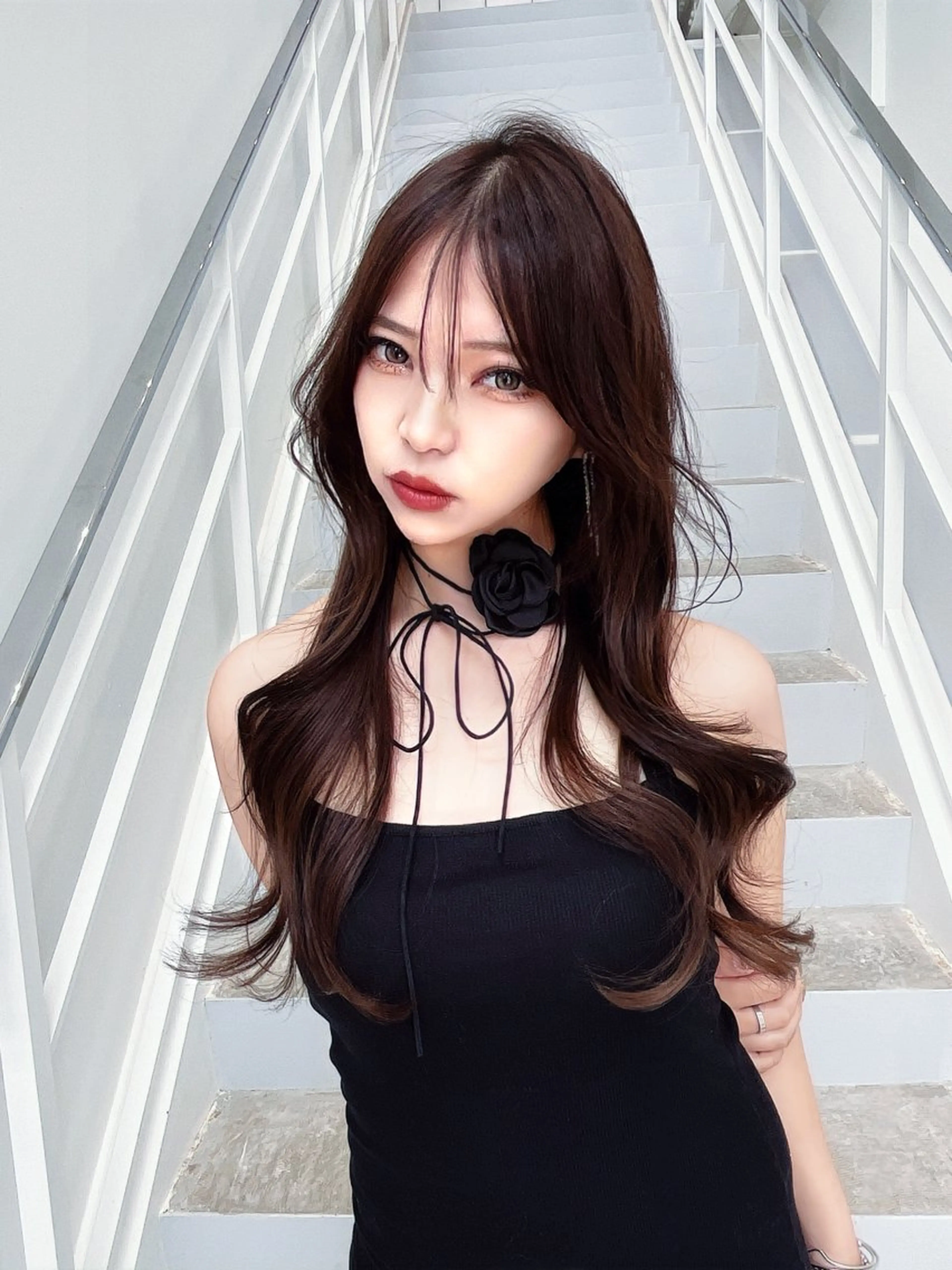 ロング カラー 韓国レイヤー/ボブ 髪質改善/TAKAのヘアスタイル