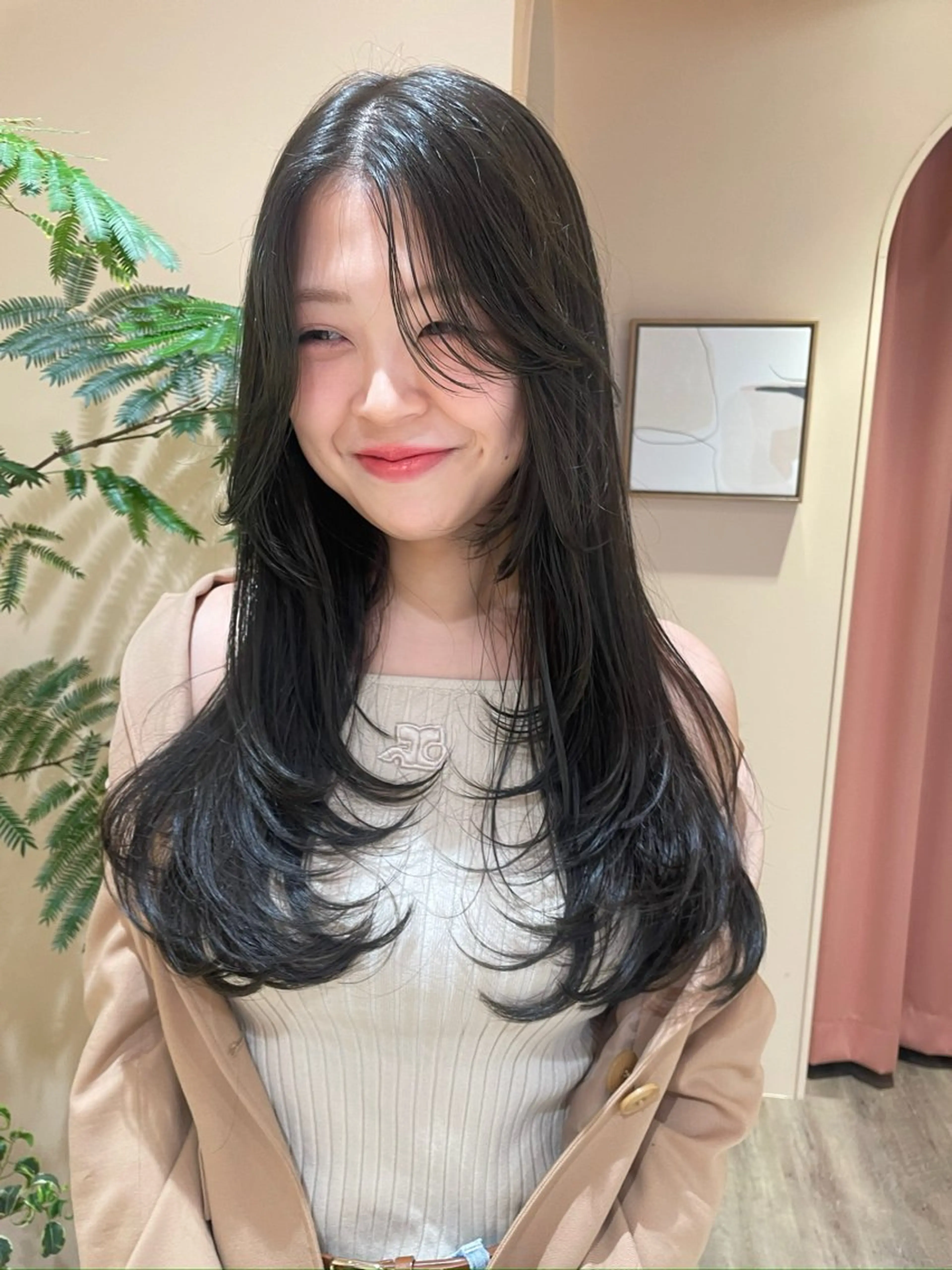 ロング カラー emu head spa & treatment所属・髙塚碧🇰🇷 韓国ヘア🎗️のヘアスタイル