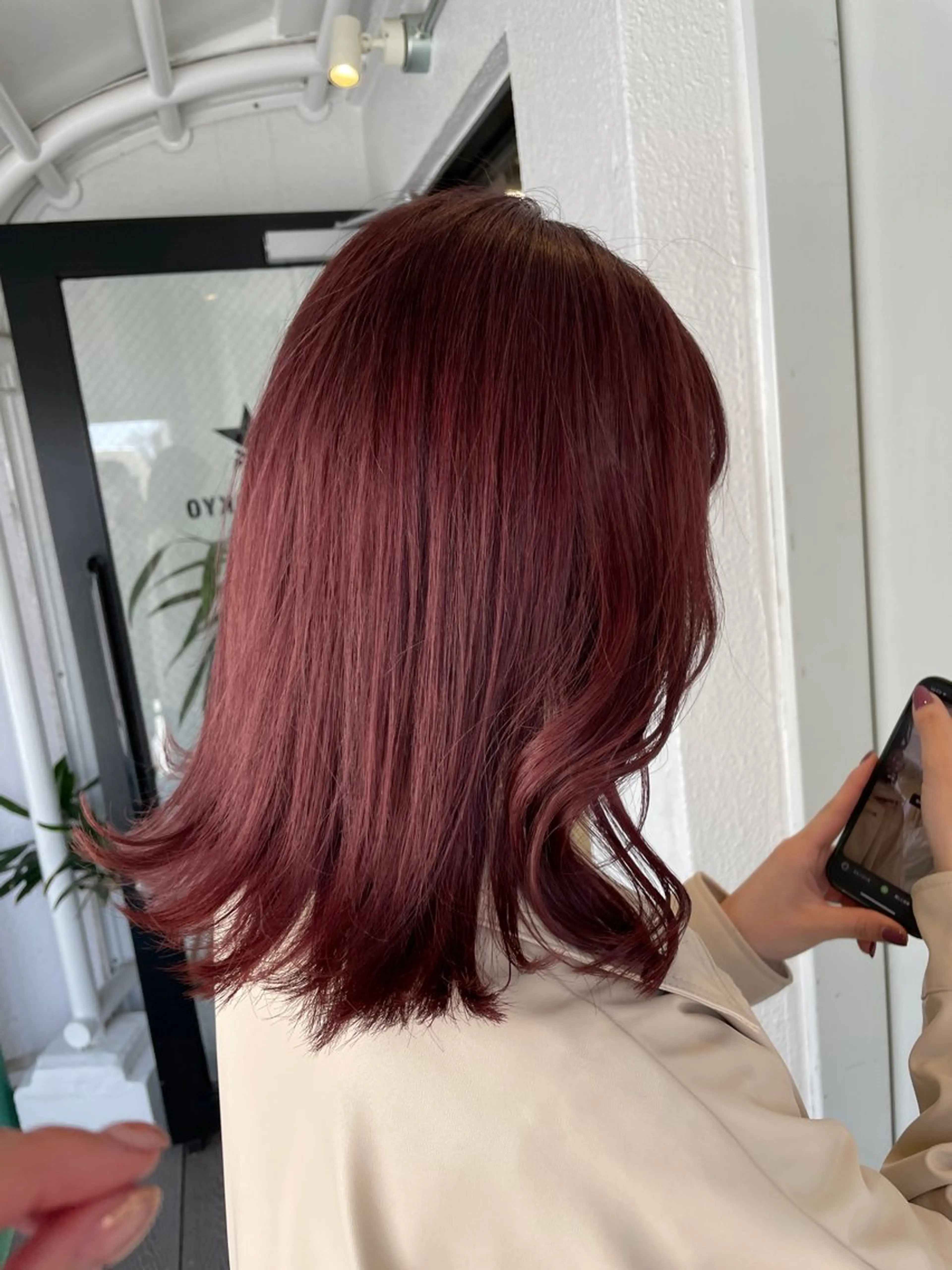 ミディアム カラー ヘアアレンジ 🤍髪質改善 ｜mei🤍のヘアスタイル