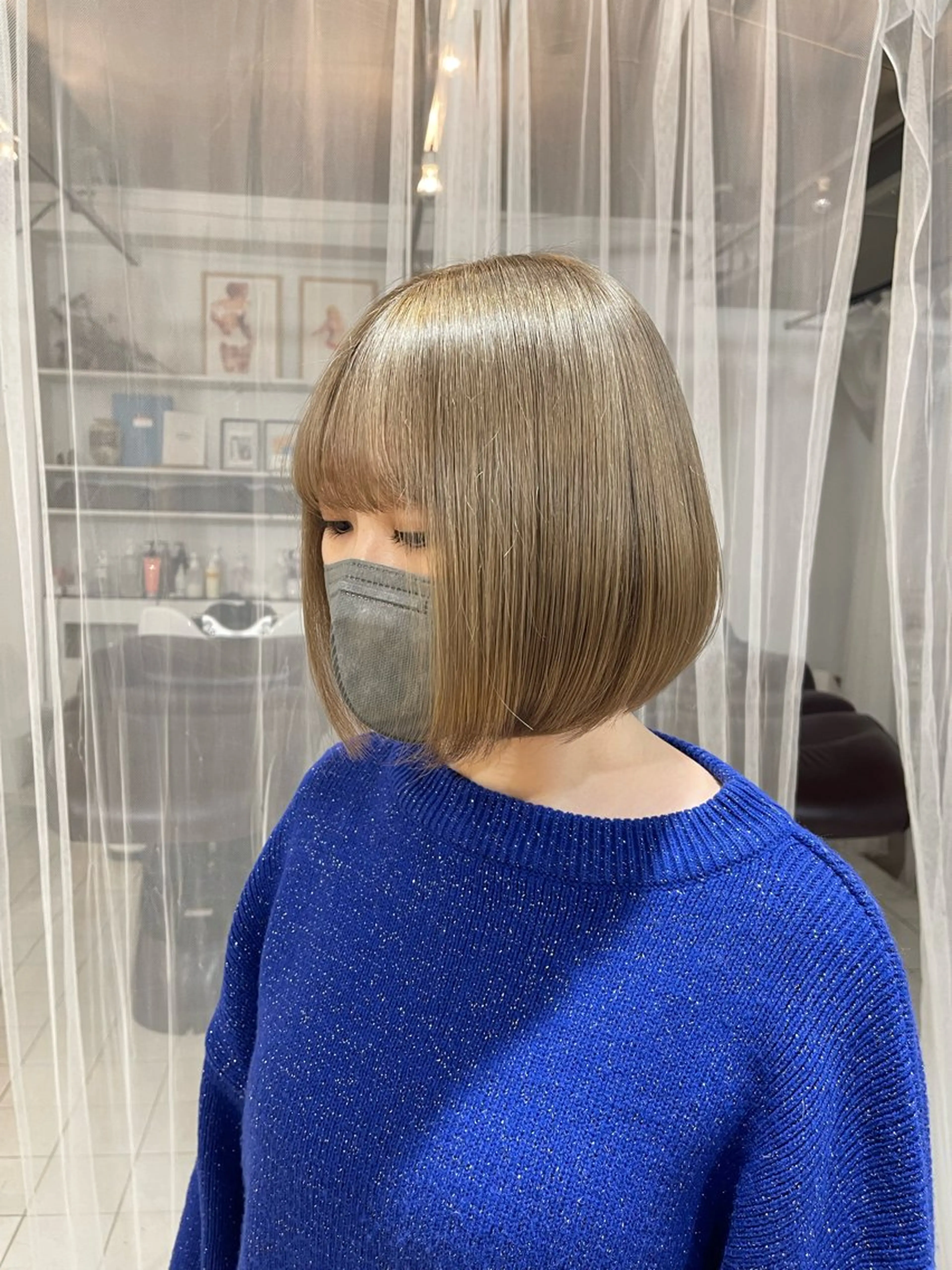 ショート ボブ ボブ/レイヤー /河内温太のヘアスタイル