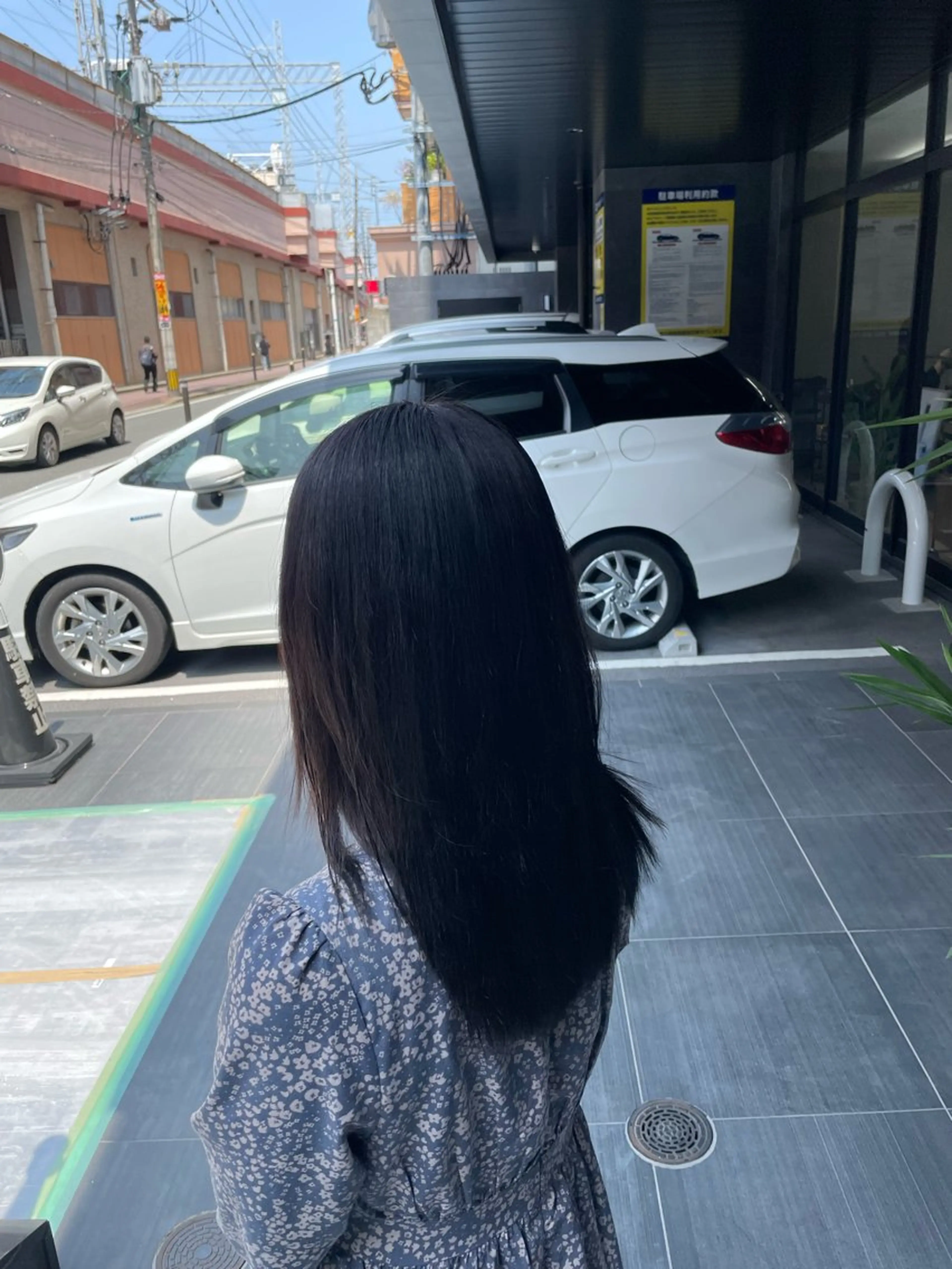 セミロング カラー 遠藤 健登のヘアスタイル