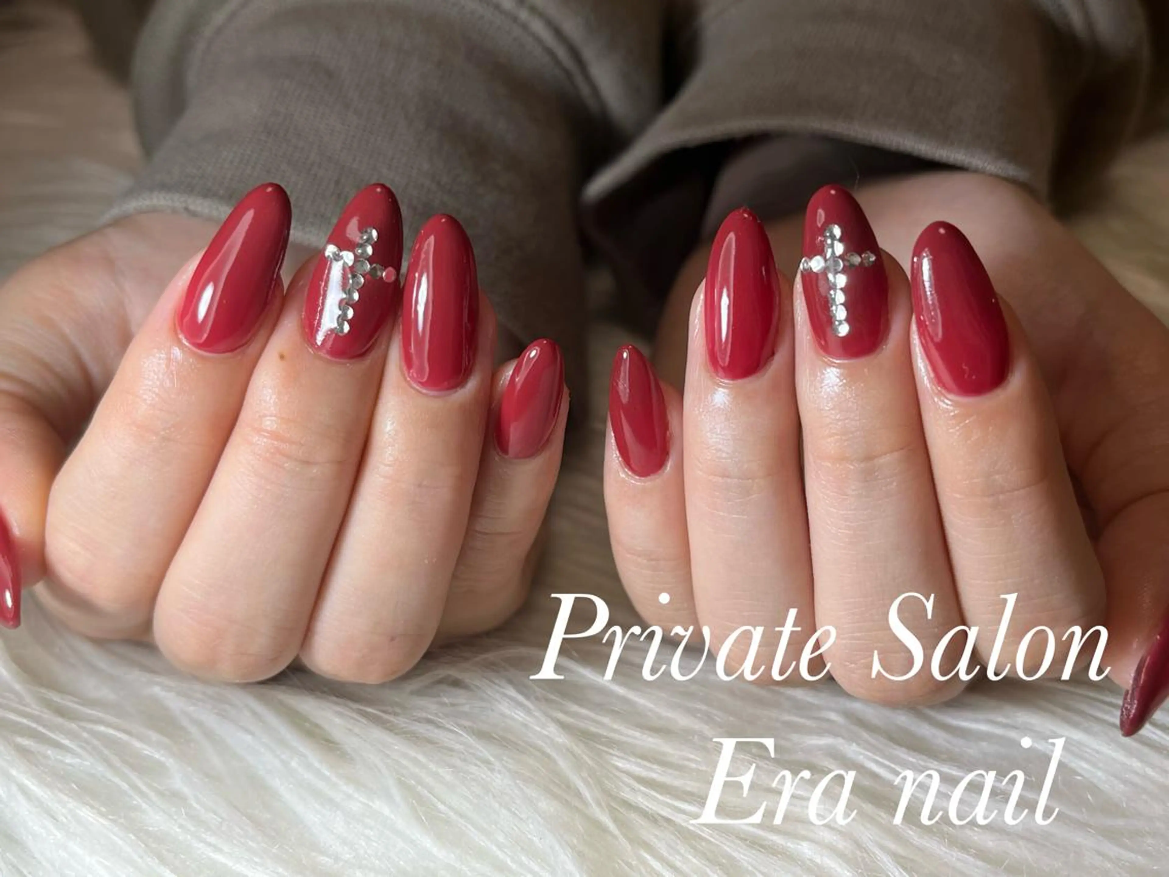 ネイル ワンカラーネイル スカルプネイル Era nailのネイルデザイン