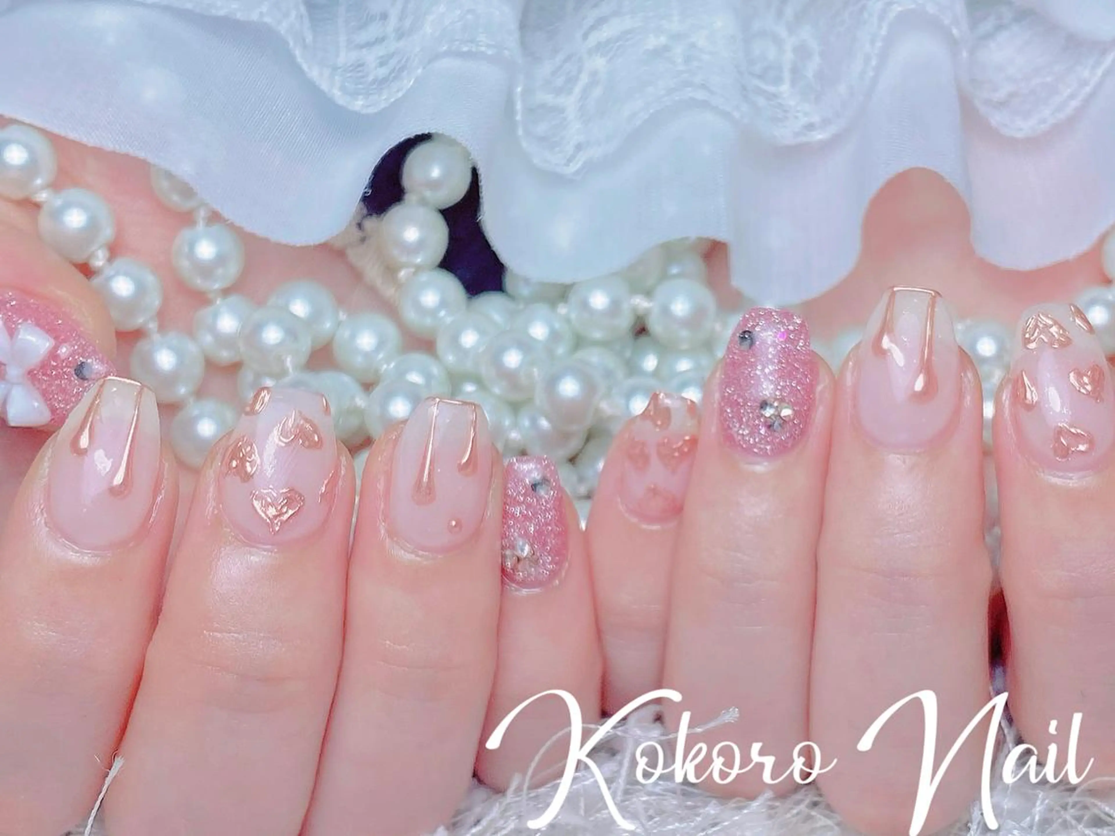 ネイル ハンドネイル 💗KOKORO NAIL💗のネイルデザイン